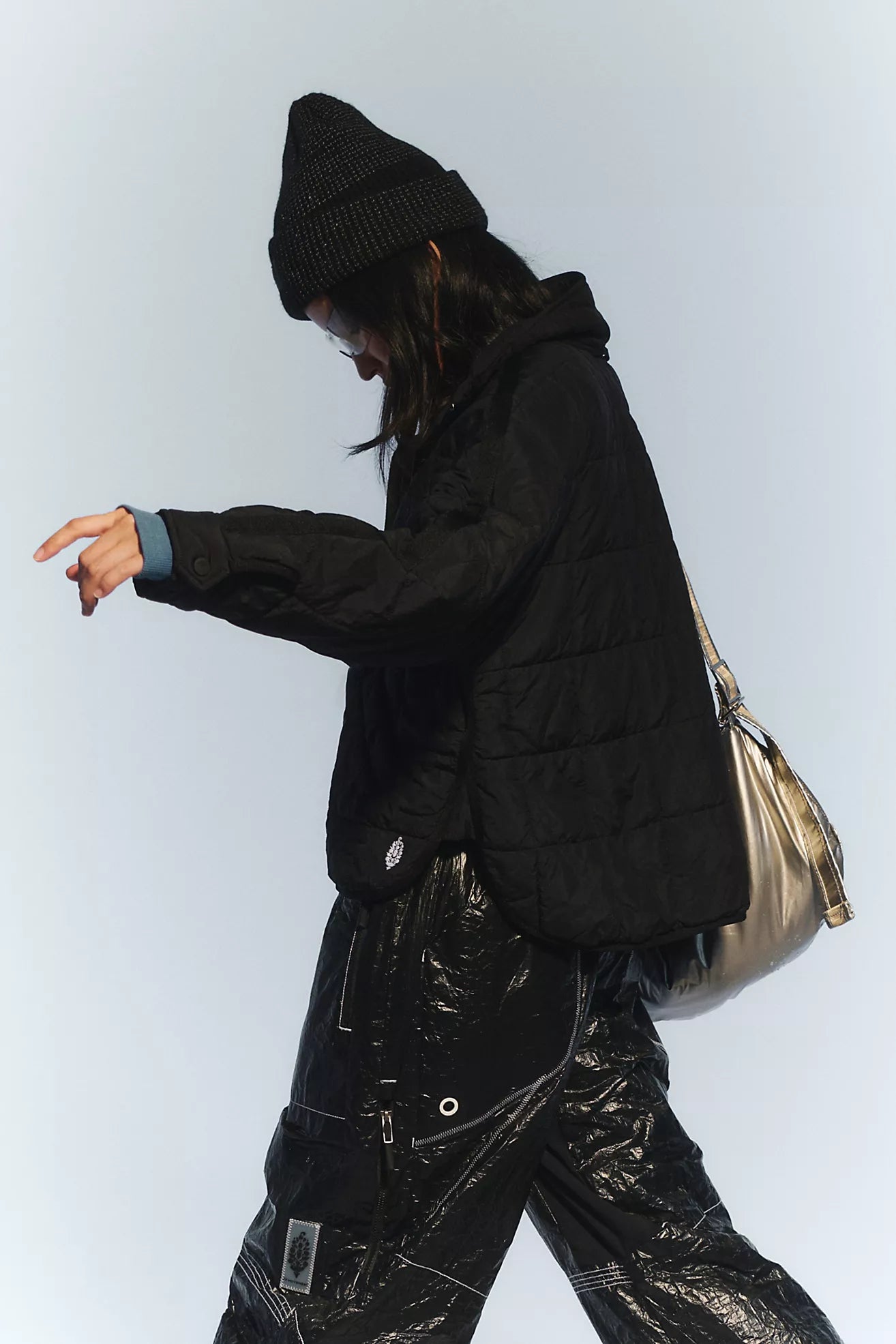 Free People Pippa Packable Puffer Jacket/Black