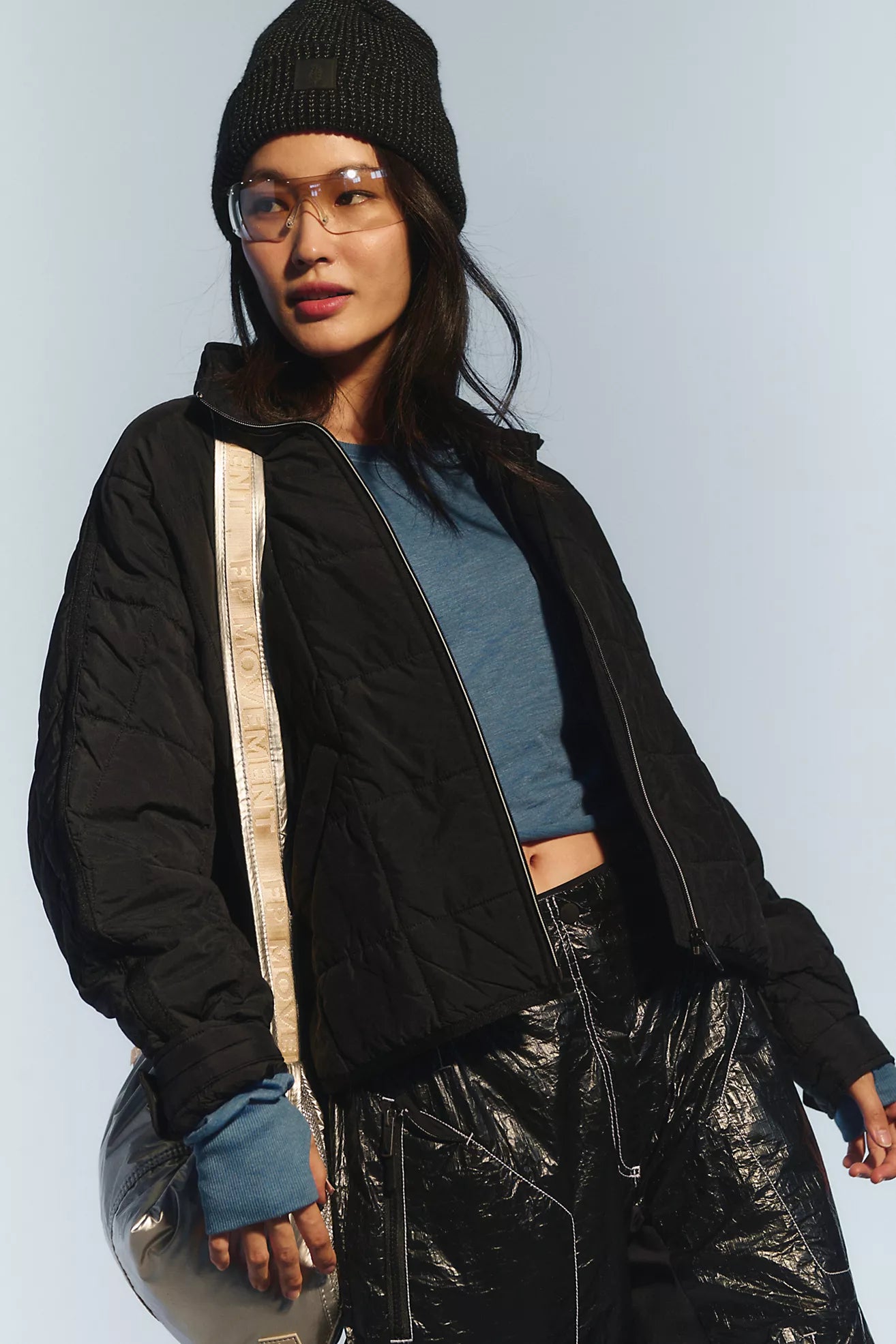 Free People Pippa Packable Puffer Jacket/Black