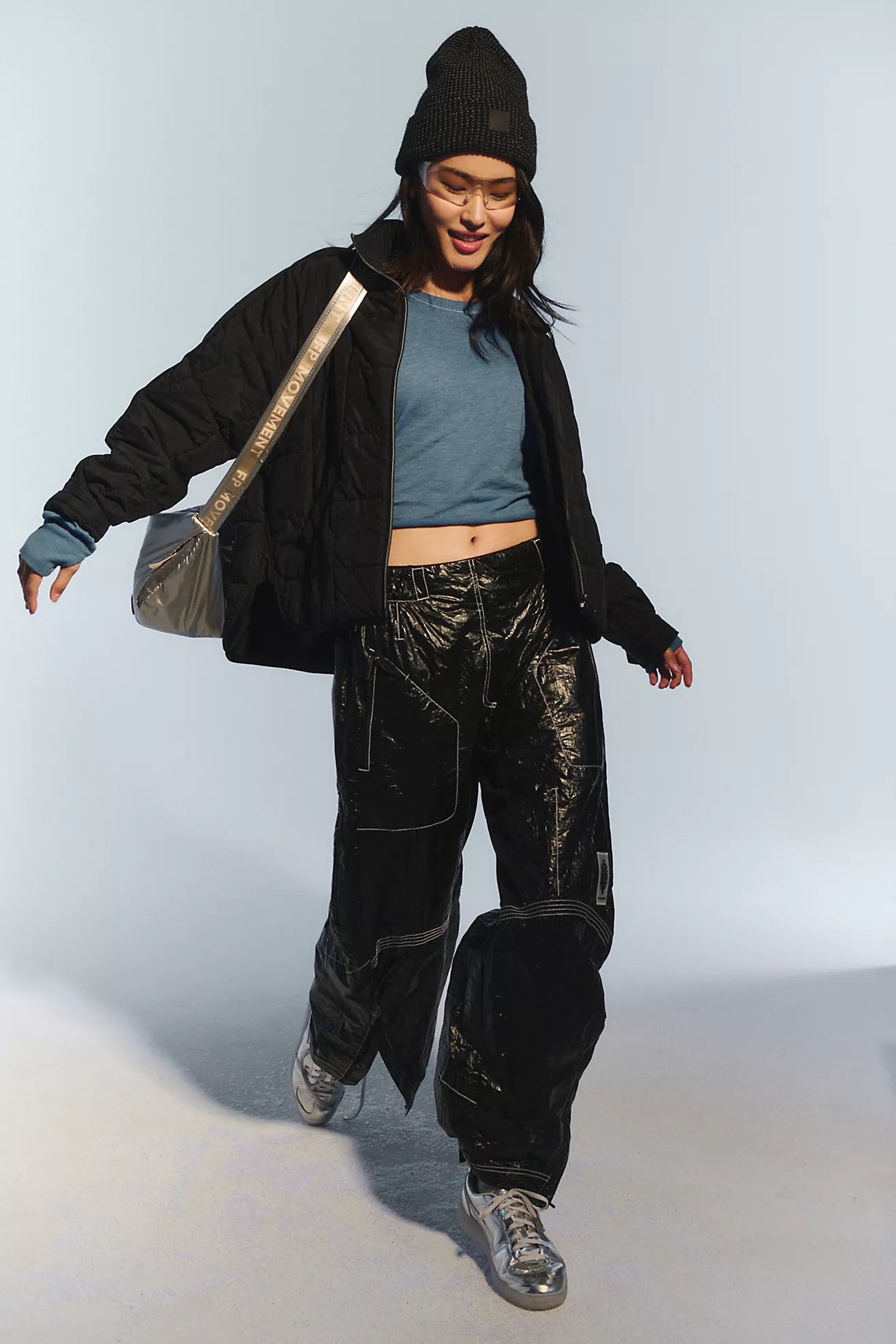 Free People Pippa Packable Puffer Jacket/Black