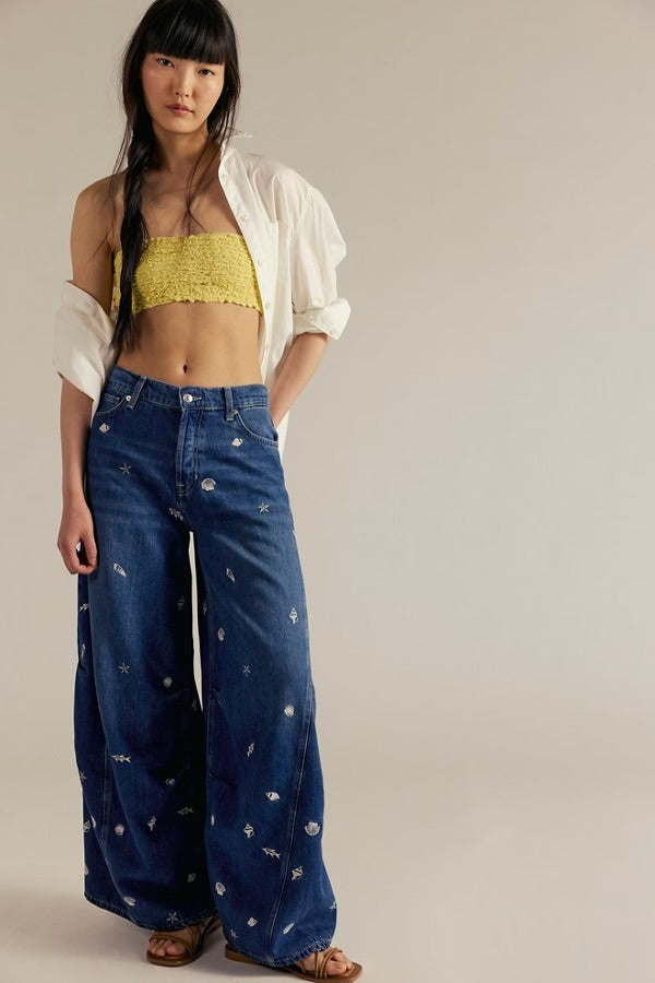 Free People We The Free Westward Embroidered/Under The Sea