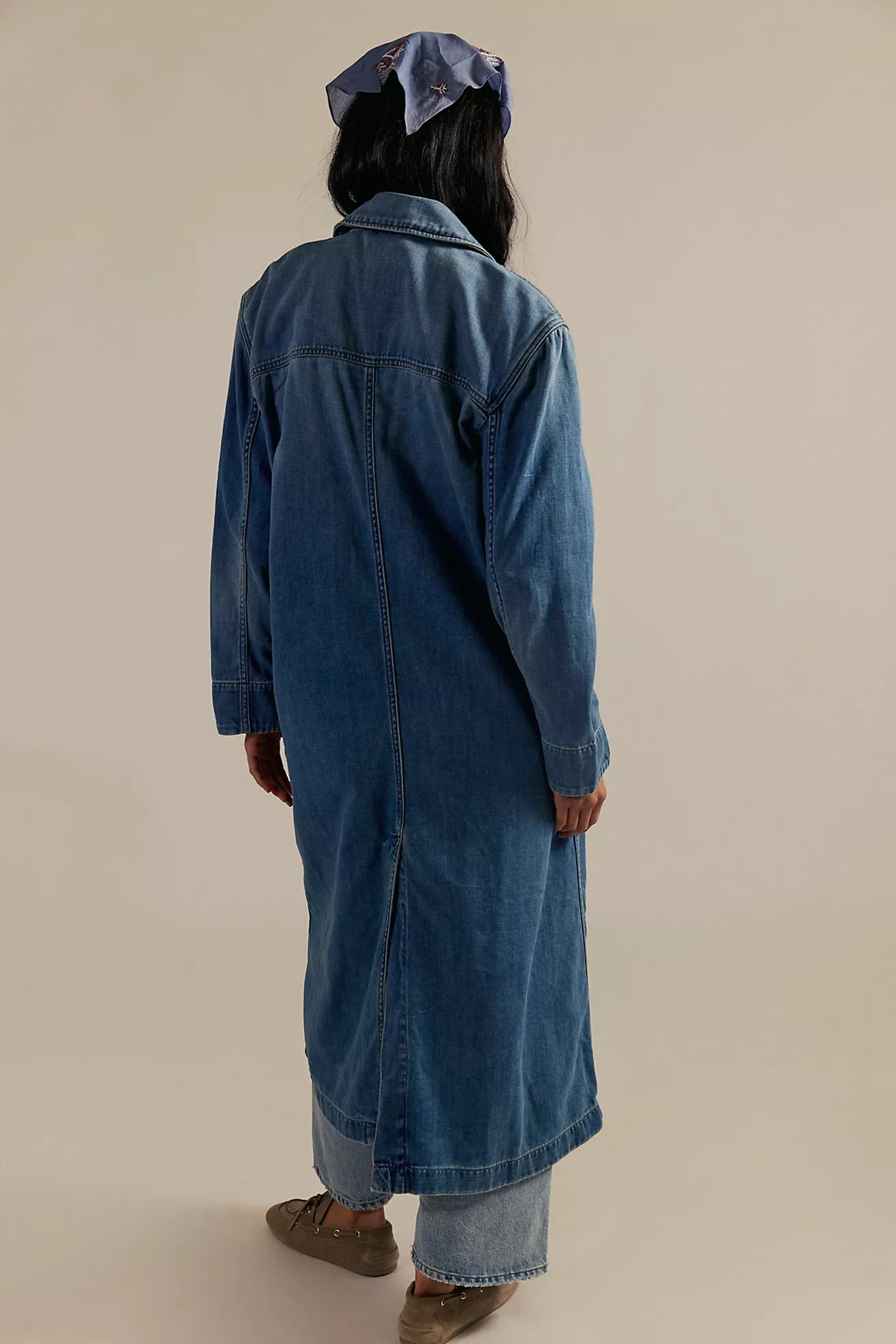 Free People We The Free Monique Indigo Duster/Sunlight Blue
