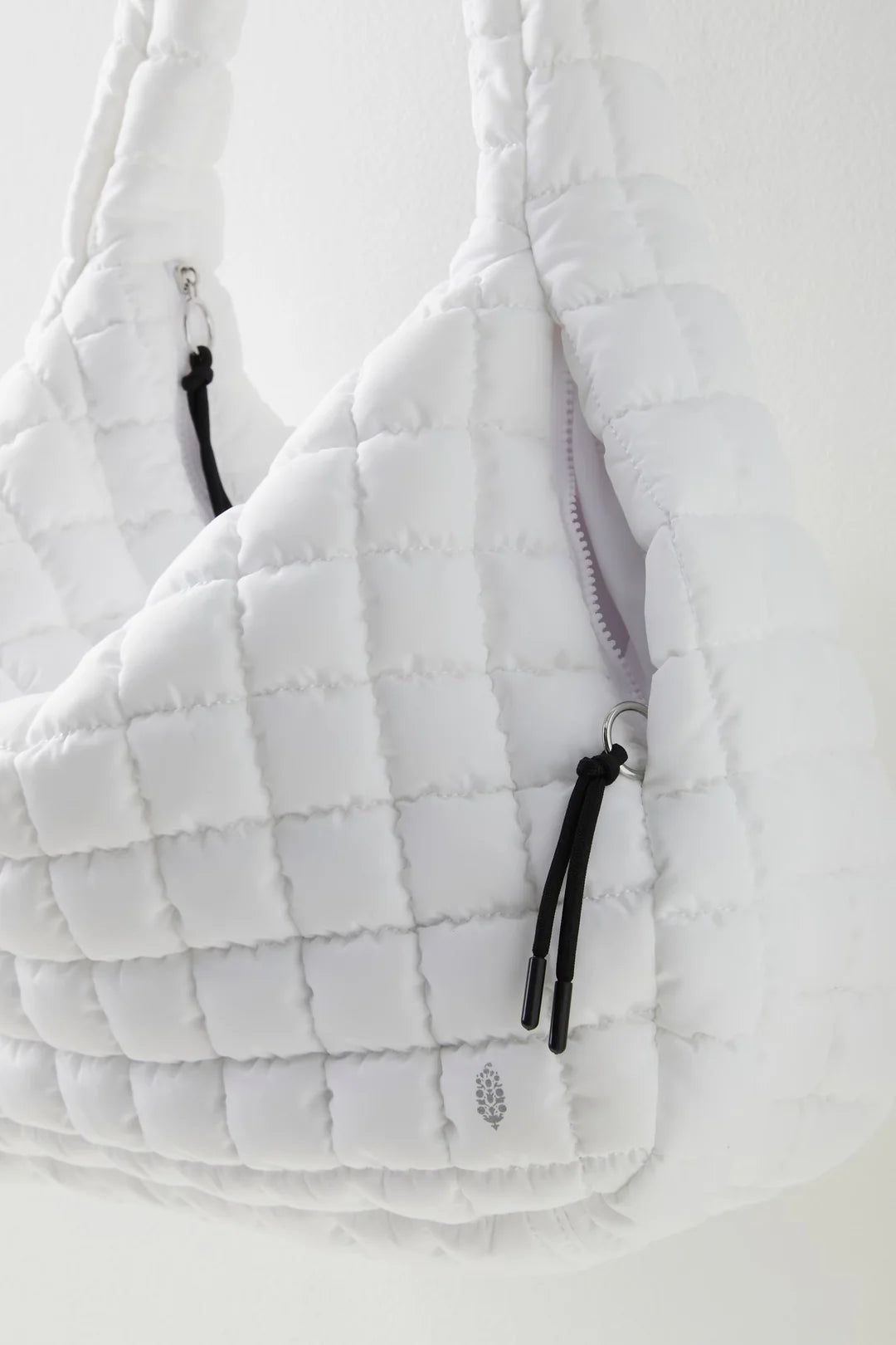 Free People Quilted Carryall Bag/optic White
