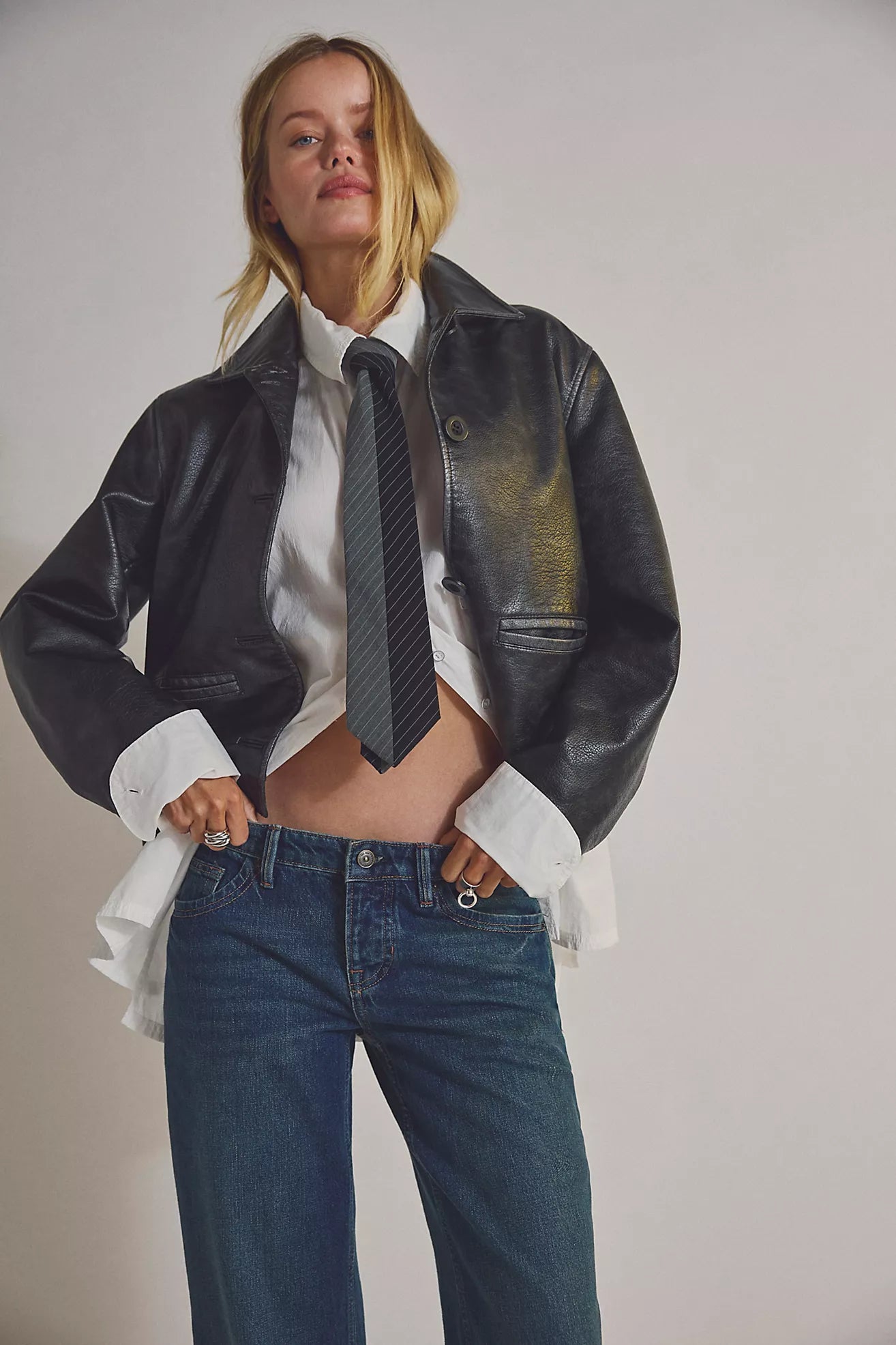 Free People We The Free Tennessee Low Rise Boyfriend Jeans/Outlaw