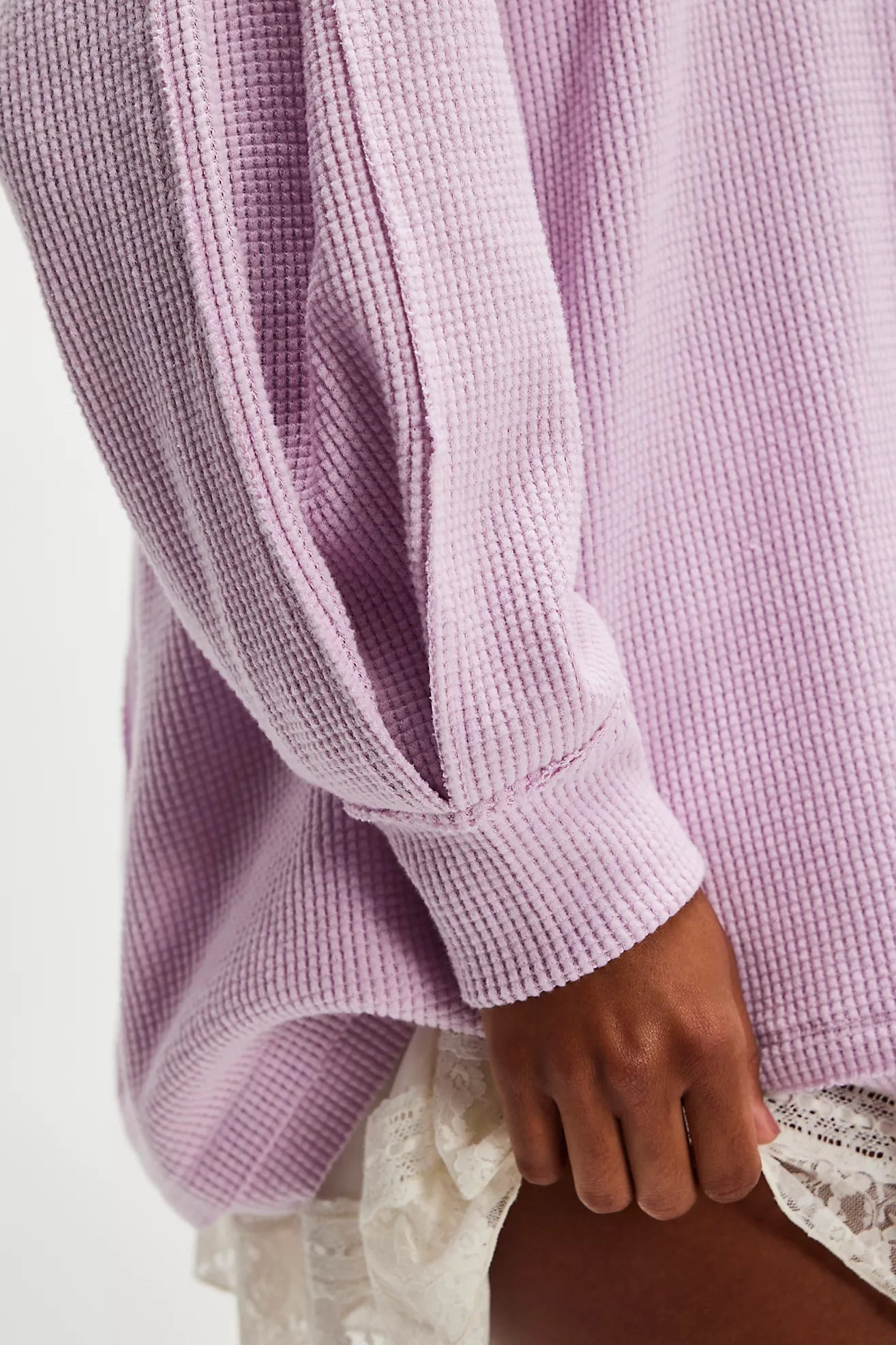Free People We The Free Coast 2 Coast Thermal /Blush Lilac