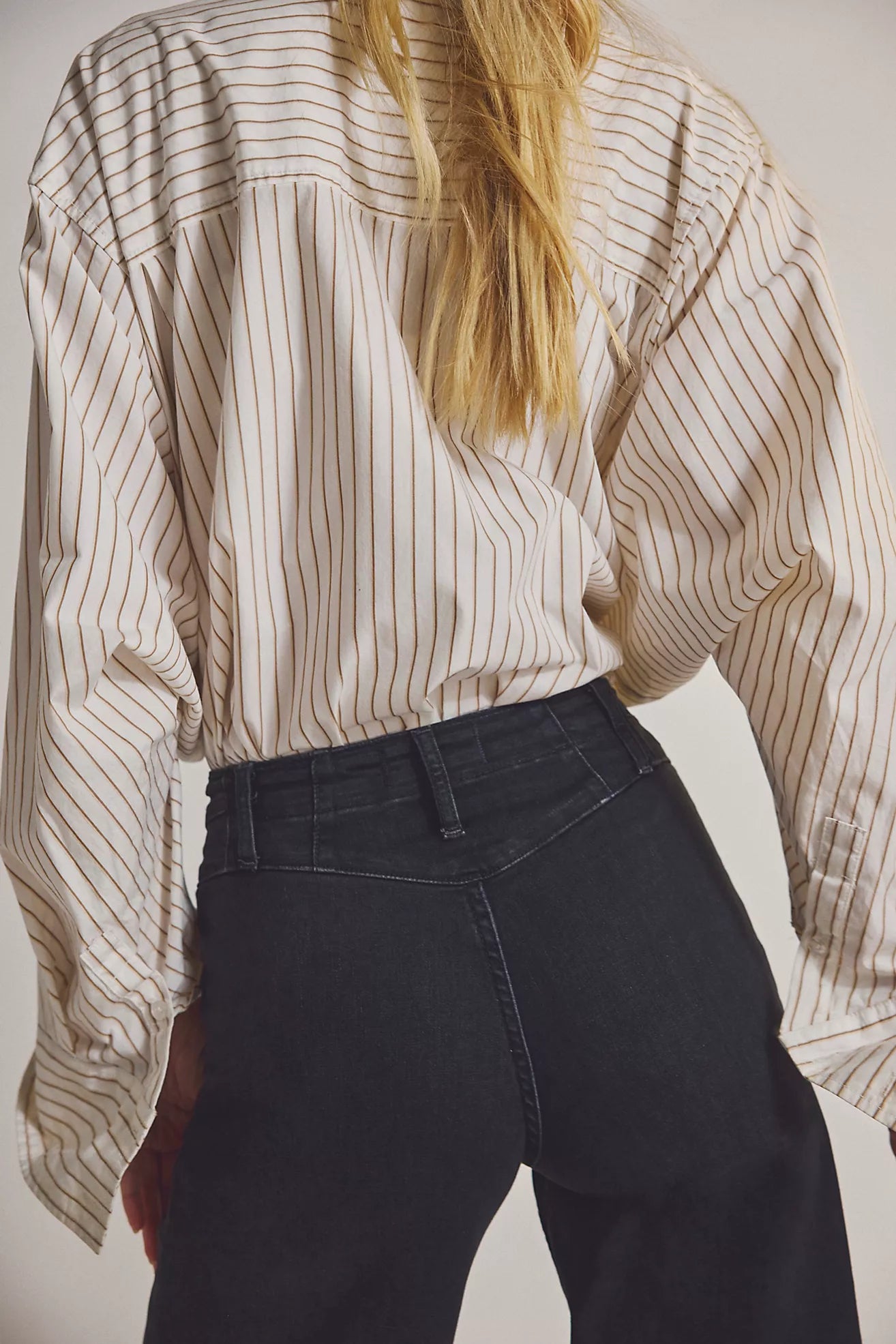 Free People We The Free Libre Wide-Leg Jeans/Cafe Noir