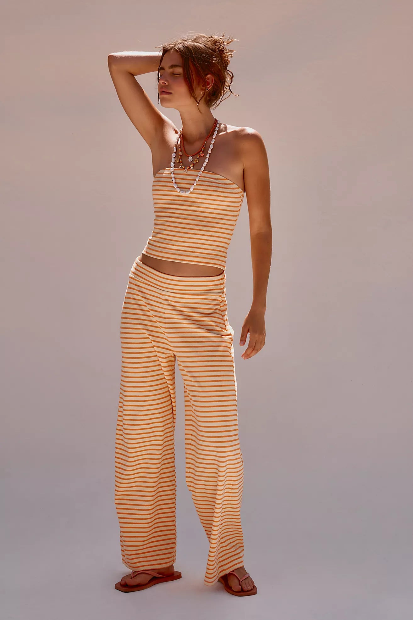 Free People Sailor Tube Set/Papaya Combo