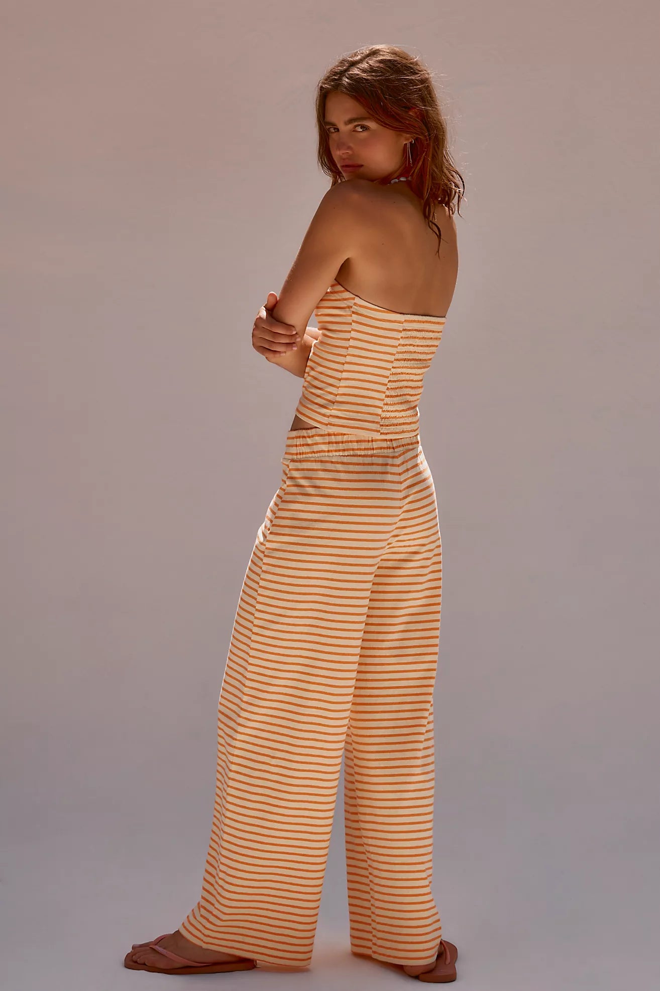 Free People Sailor Tube Set/Papaya Combo
