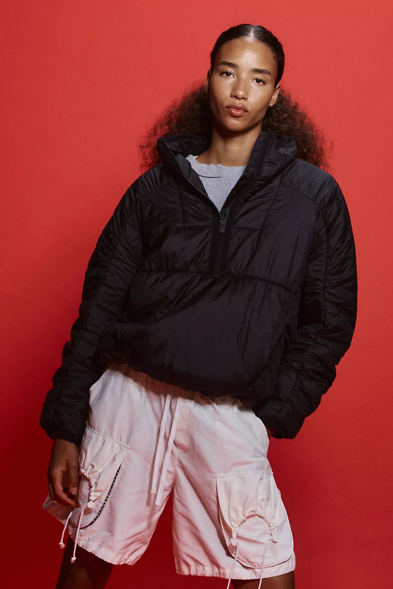 Free People Layer Up Liner Jacket/Black