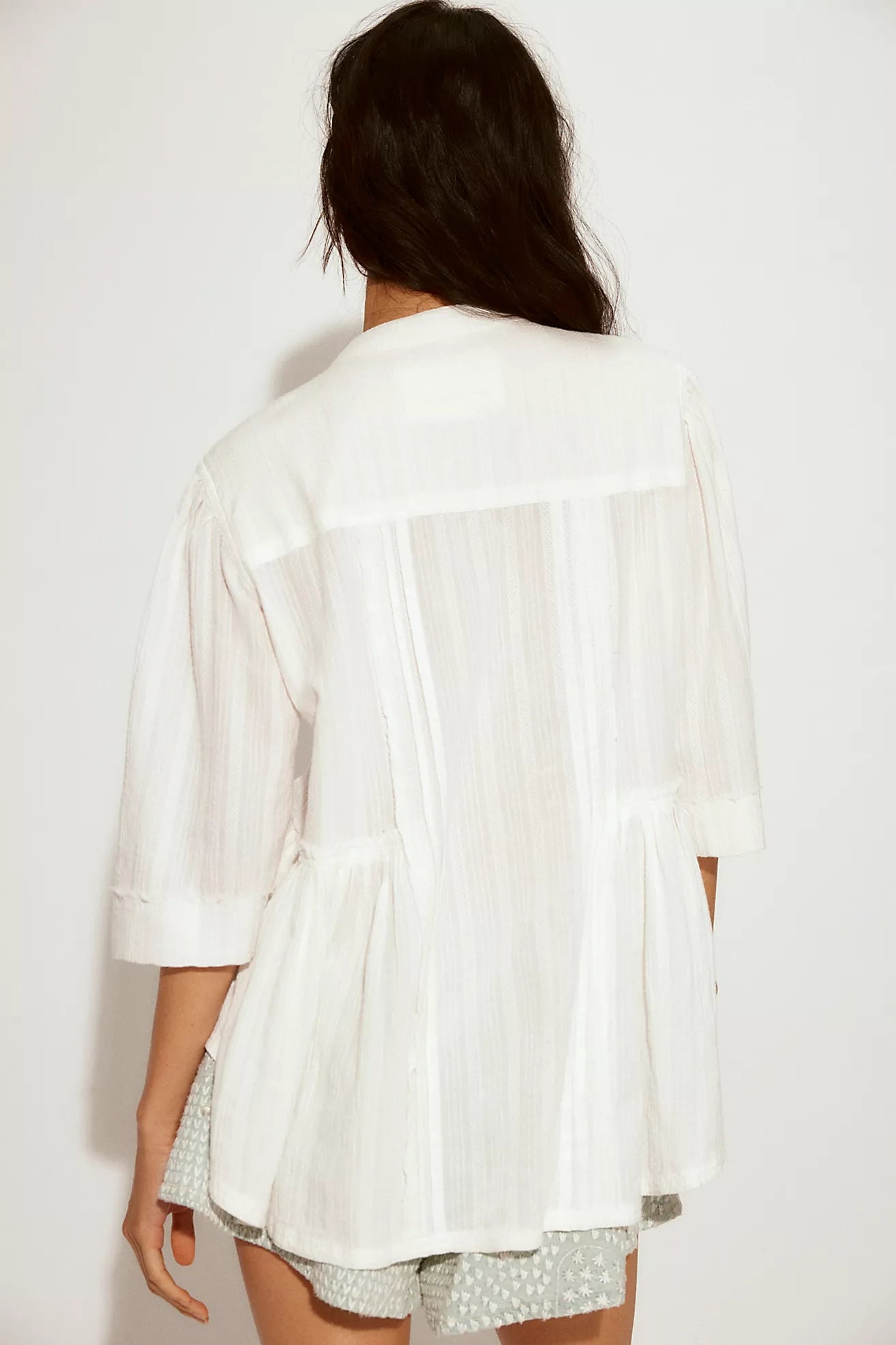 Free People We The Free Willow Button Down/Ivory