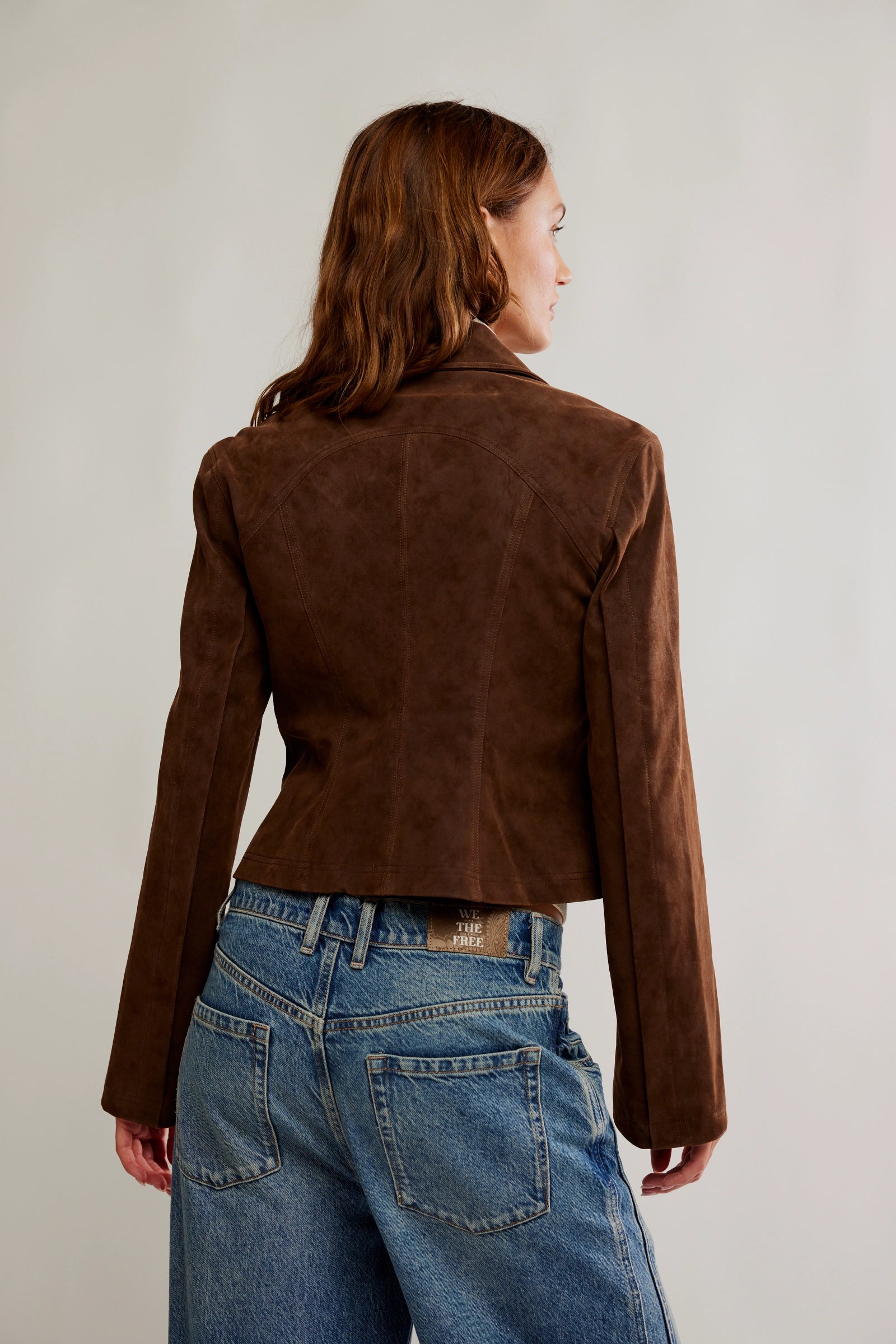 Free People We The Free River Vegan Jacket/Double Espresso