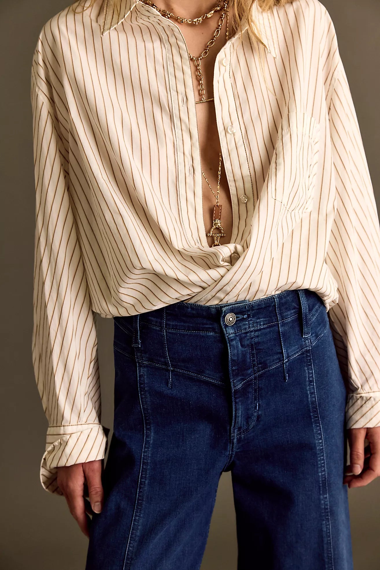 Free People We The Free Libre Wide-Leg Jeans/Lock and Key