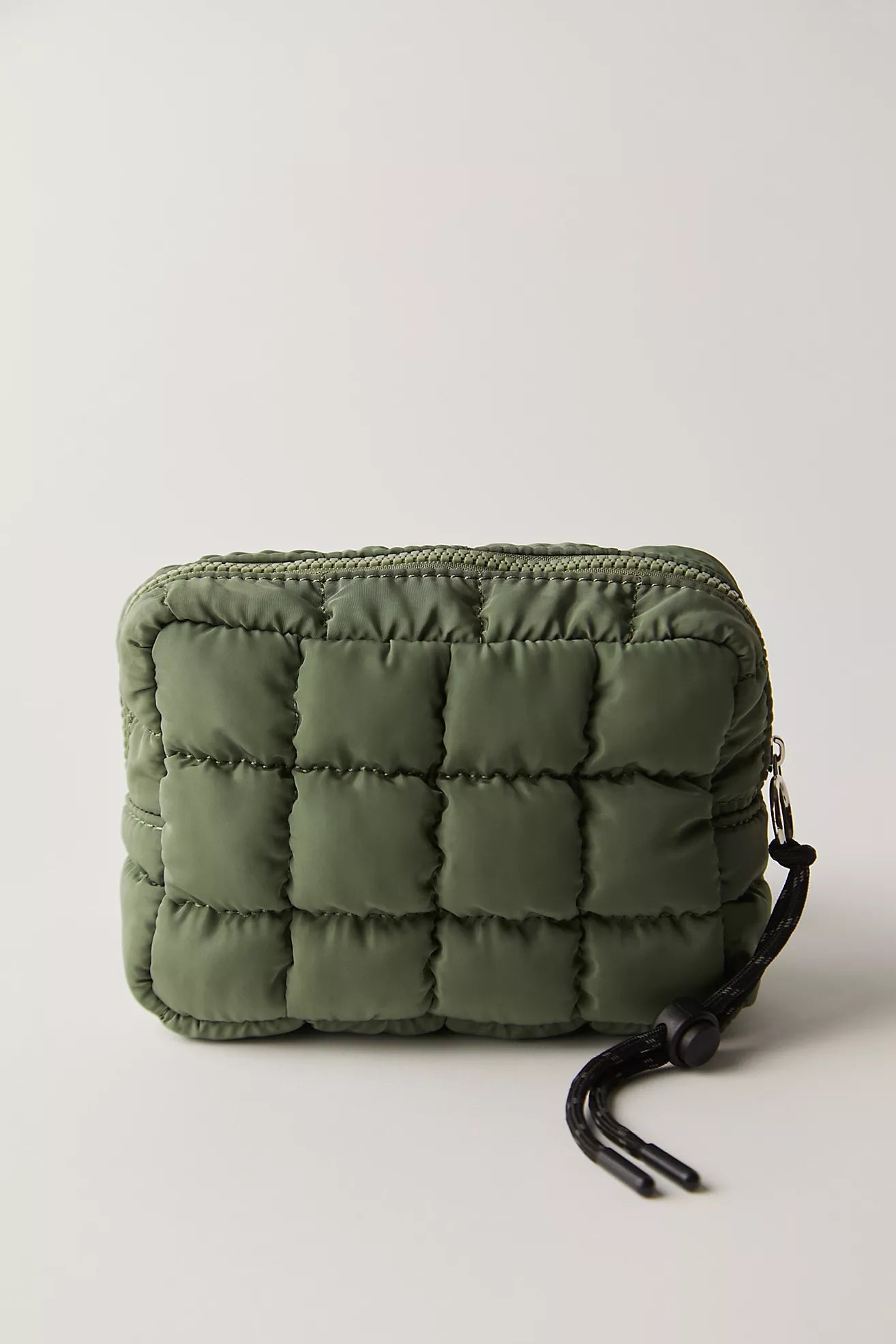 Free People Quilted Mini Case/Washed Sage