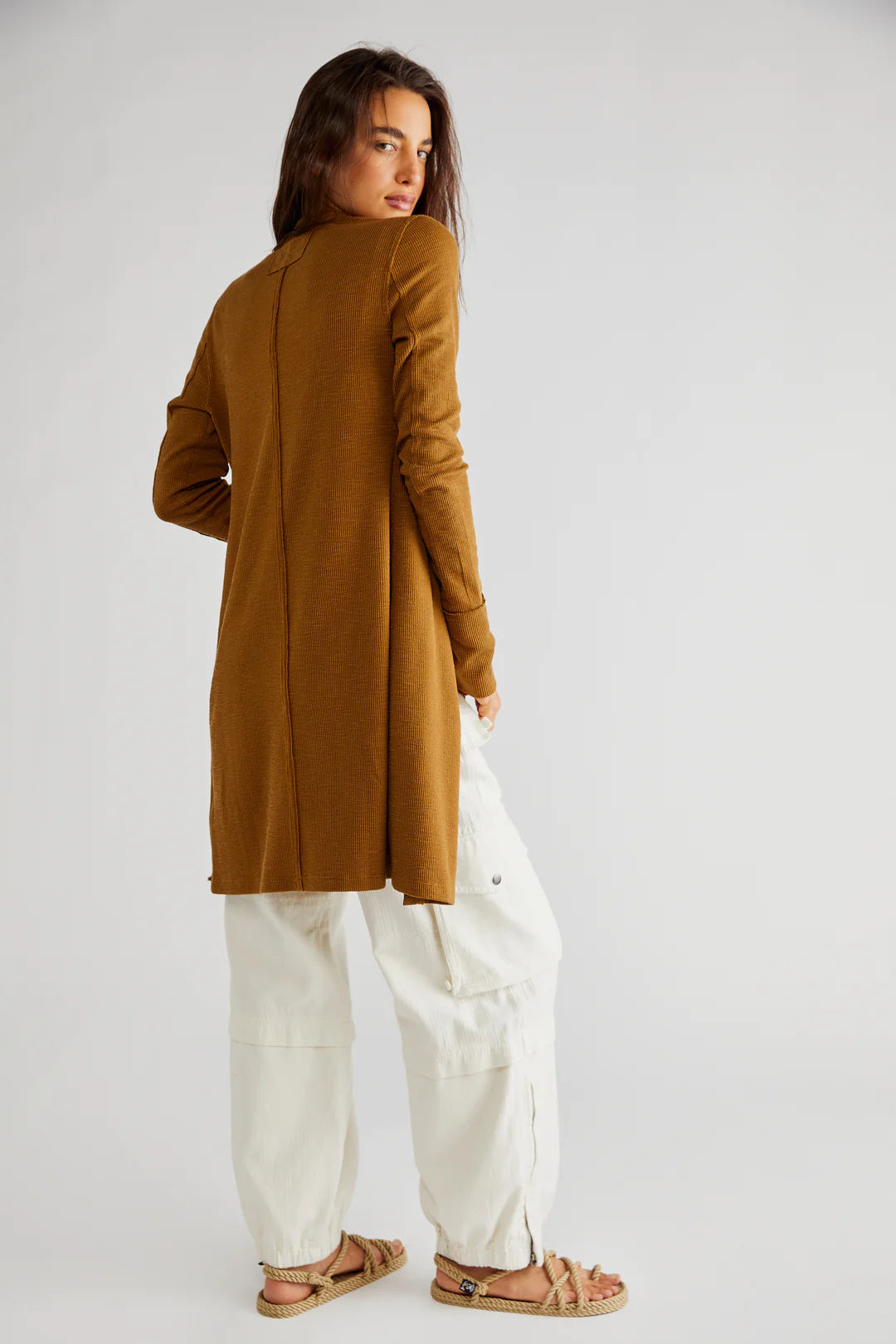 Free people 2025 long cardigan