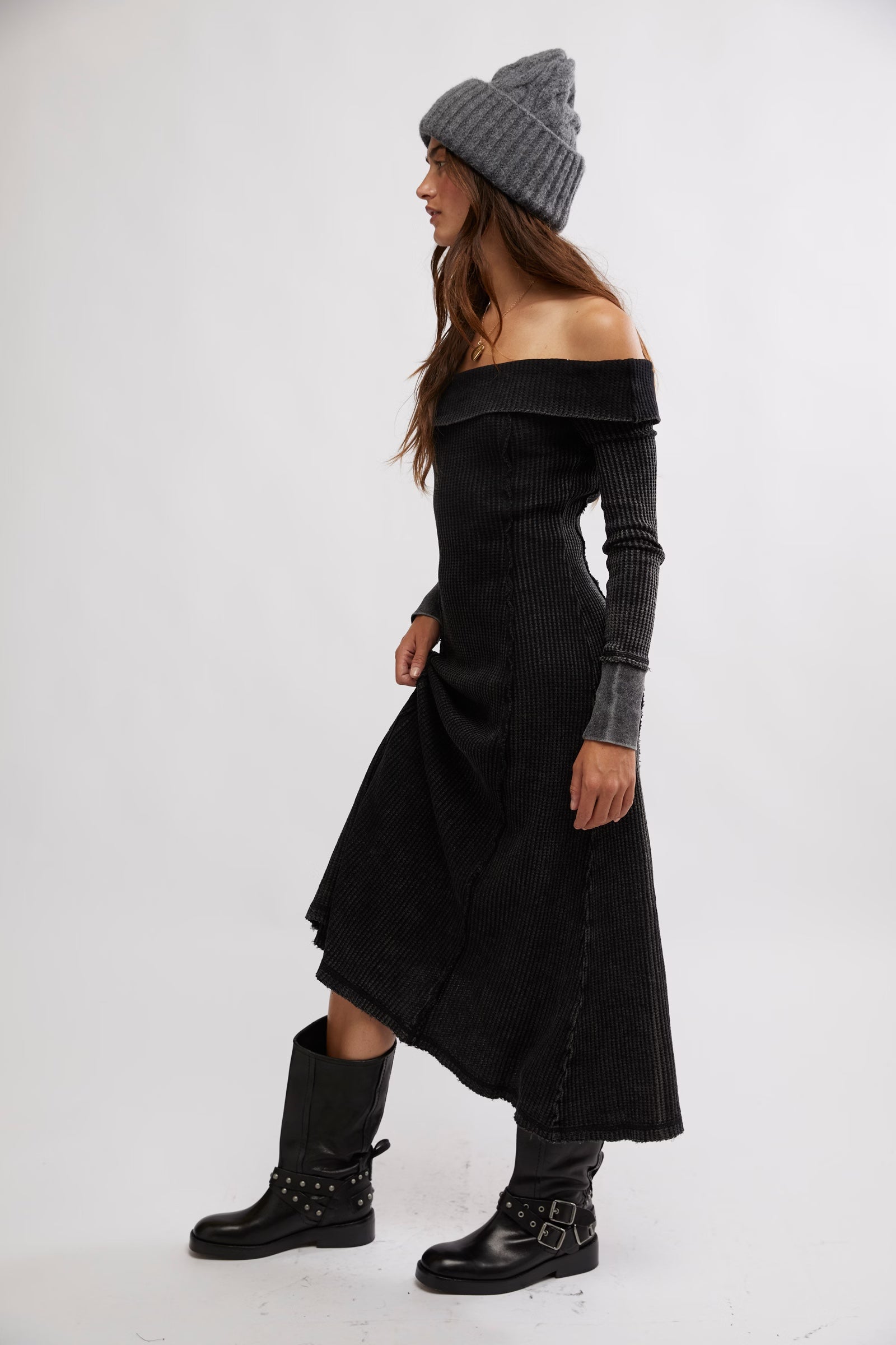 Free People Monti Midi /Washed Black