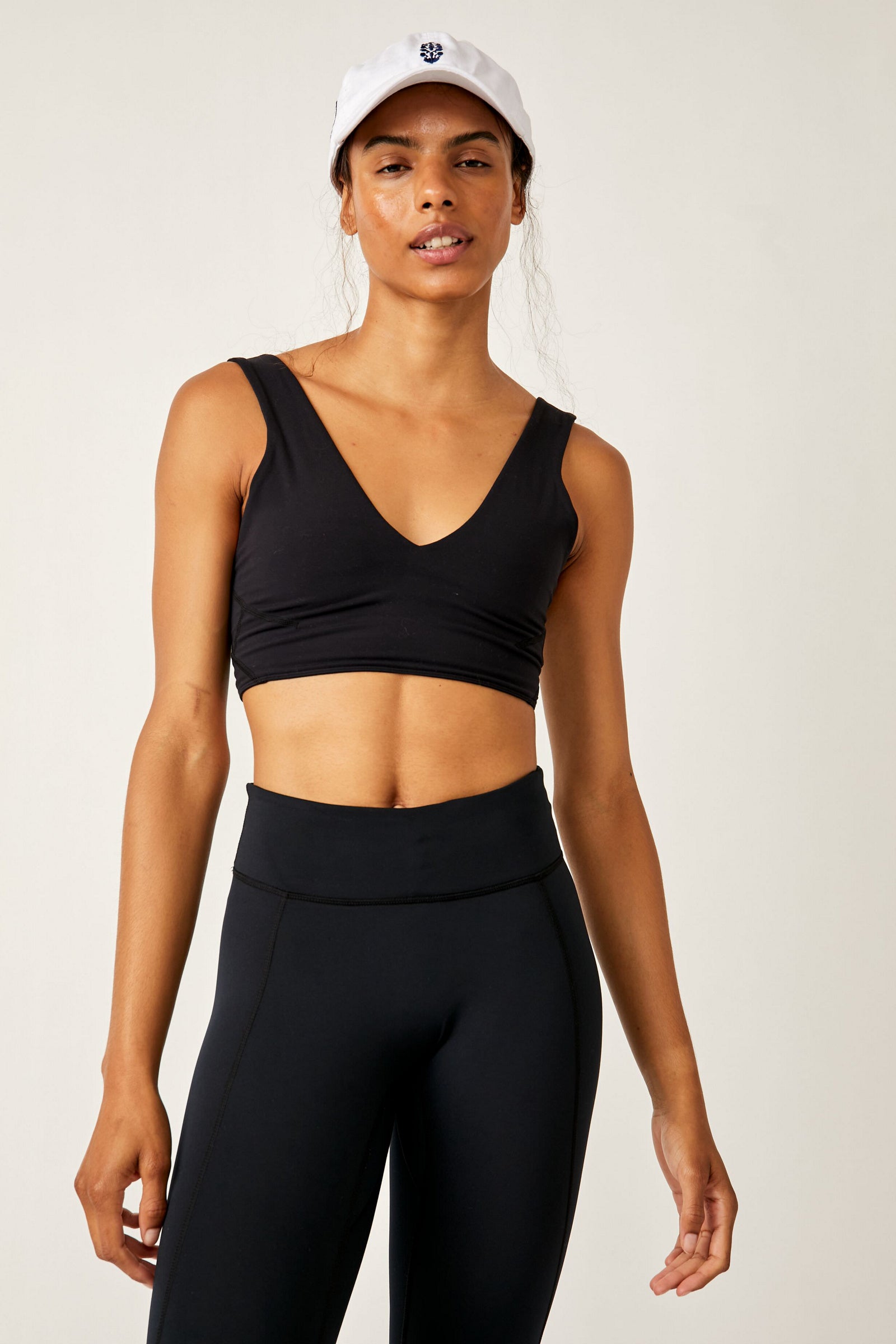 Free People Never Better Crop Cami/Black
