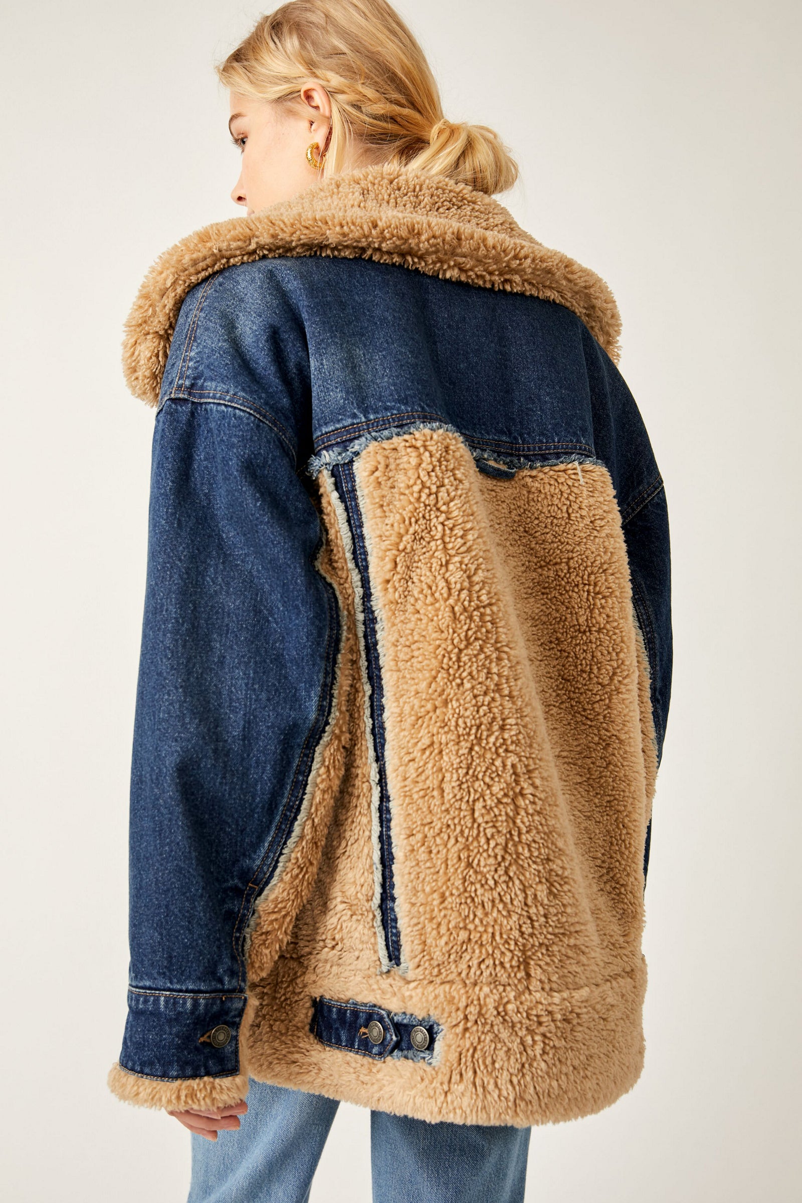 Cozy denim jacket hotsell