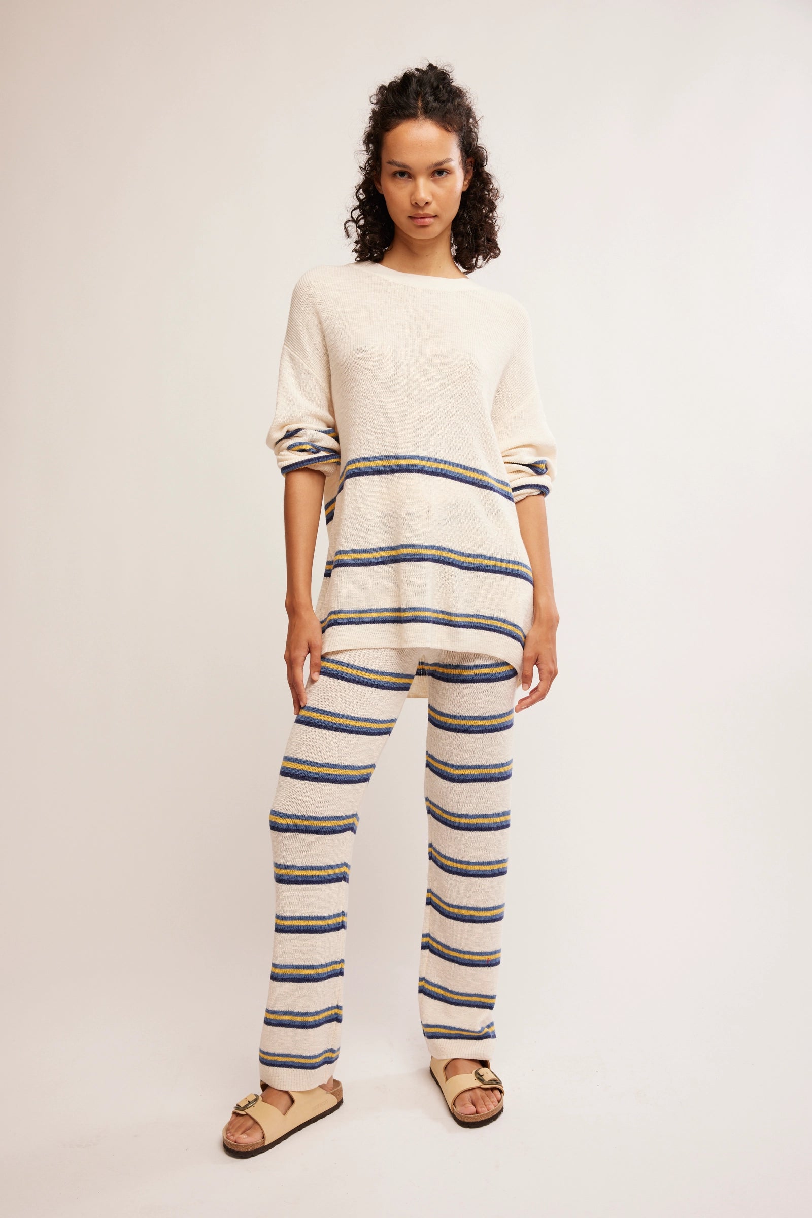 Free People Mariner Sweater Set/ Ecru Combo