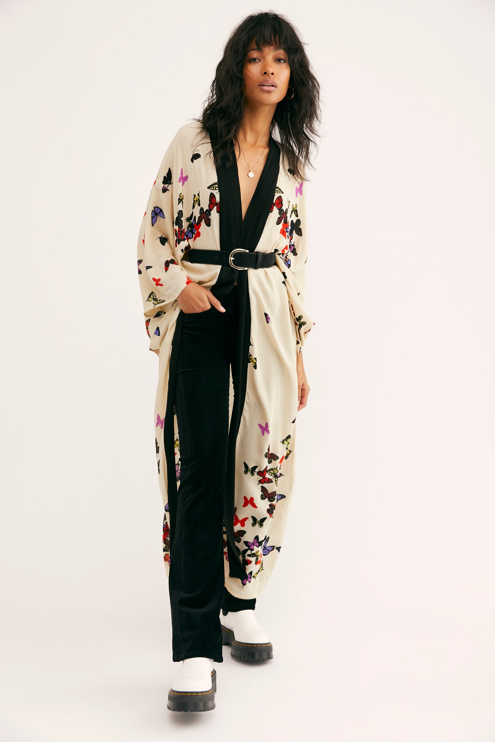 Free People Butterfly Kimono