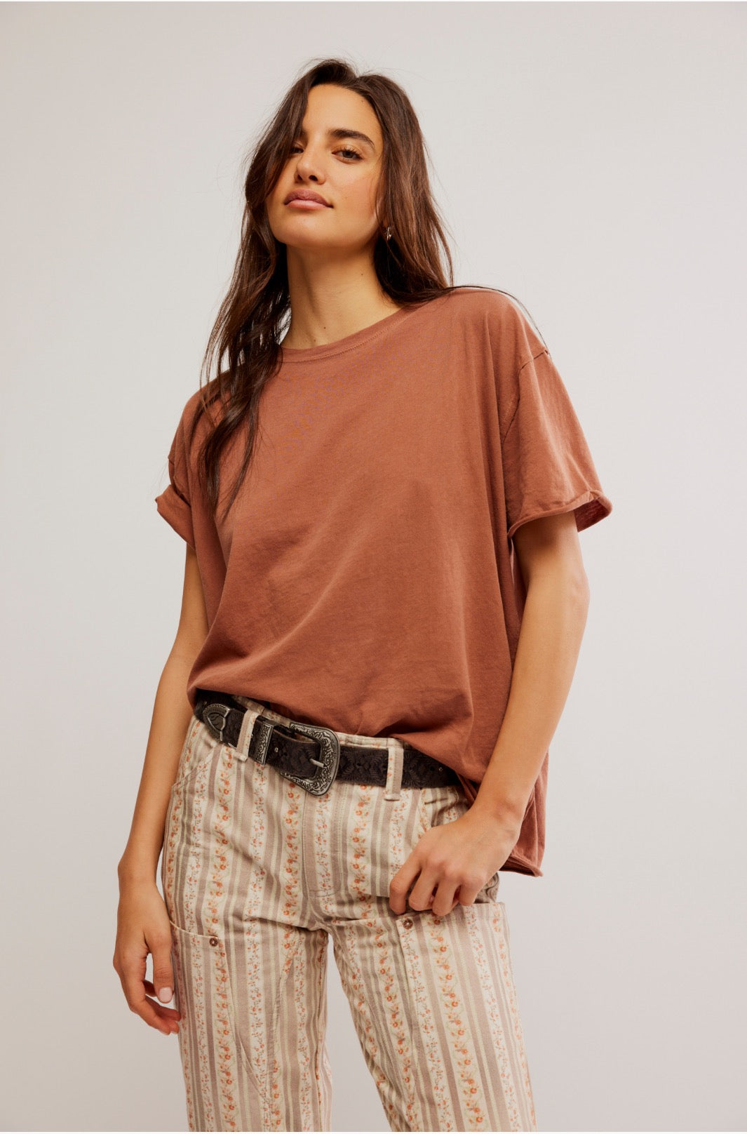 Free People Nina Tee/ Tortoise Shell