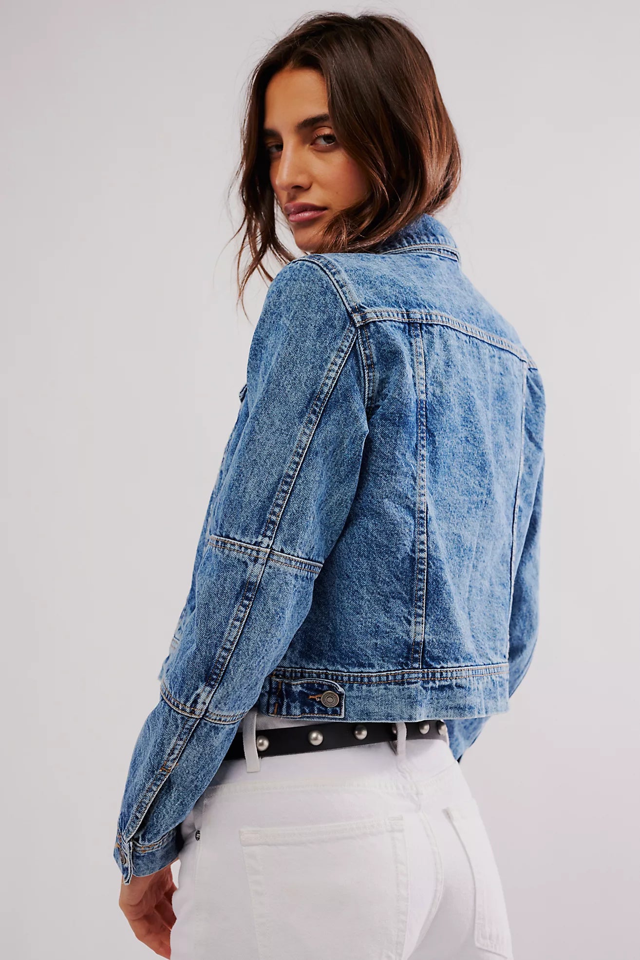 Free People Rumours Denim Jacket