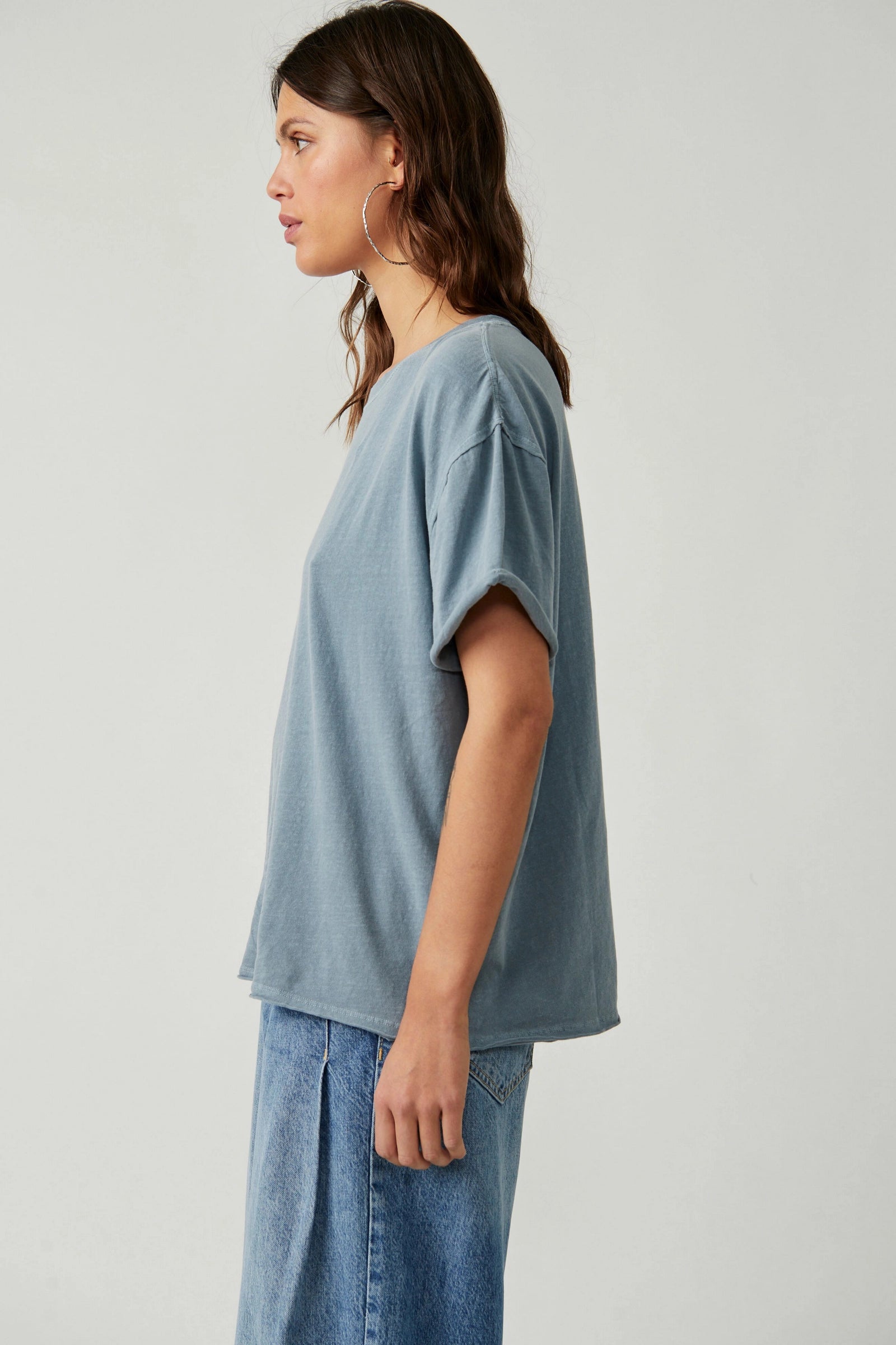 Free People Nina Tee/Blue Mirage