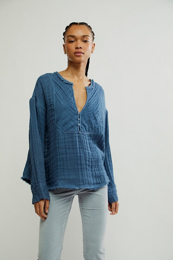 Free People Easy Sunday Top