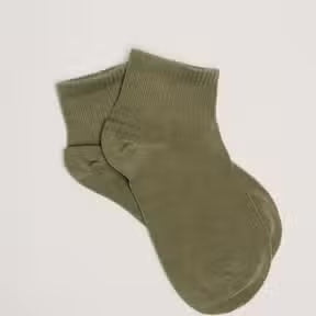 Nat & Noor Cotton Blend Ankle Socks Sage