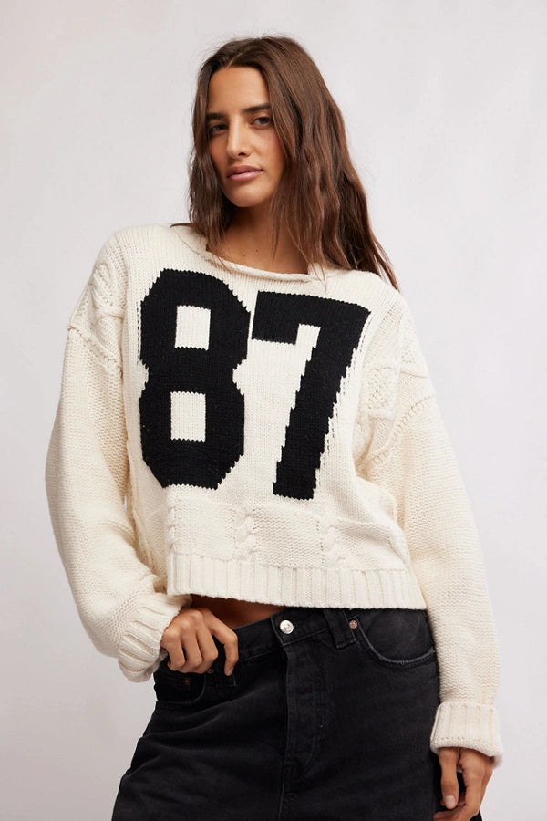 Free People We The Free 87 Sweater/White