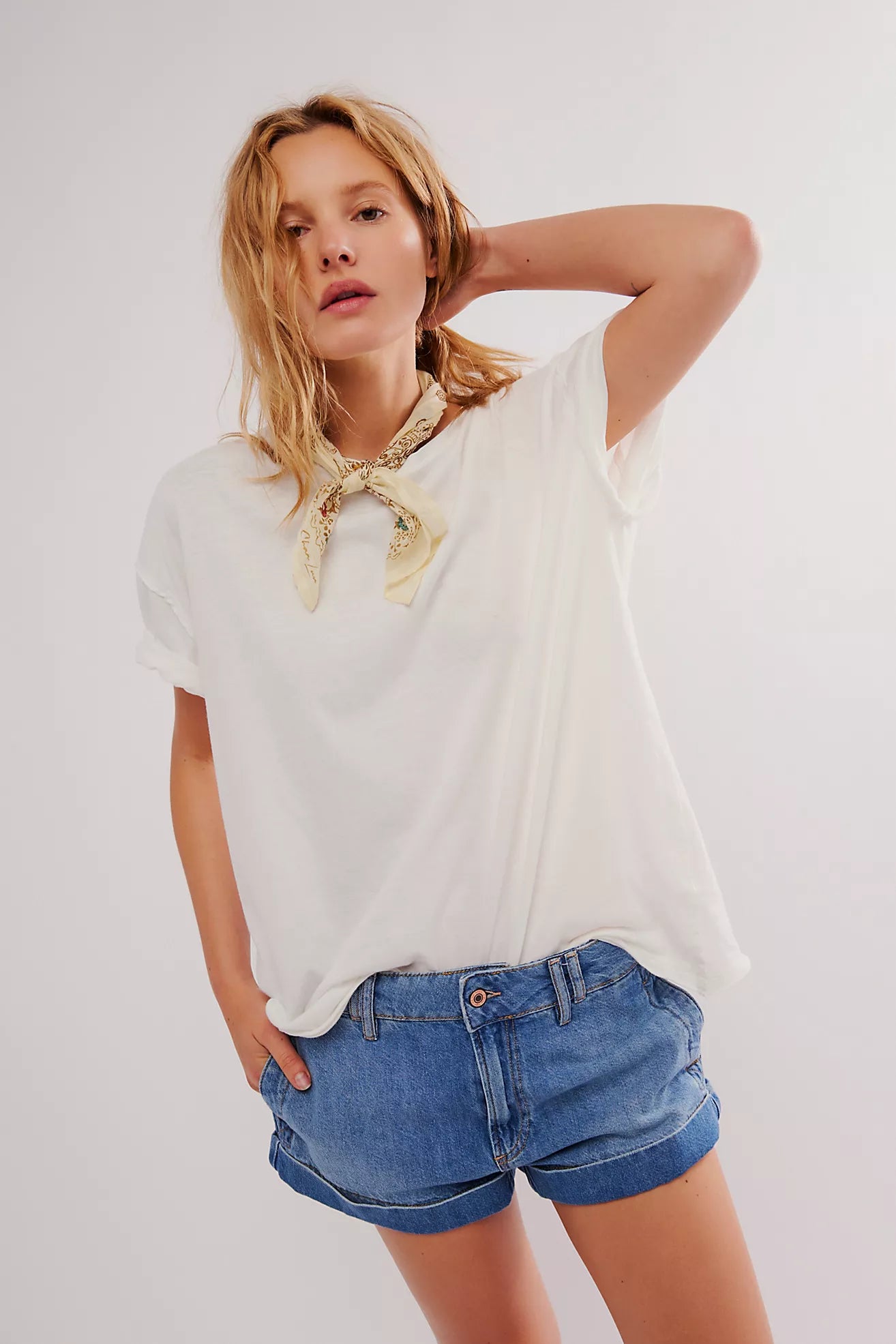 Free People We The Free Nina Tee/White