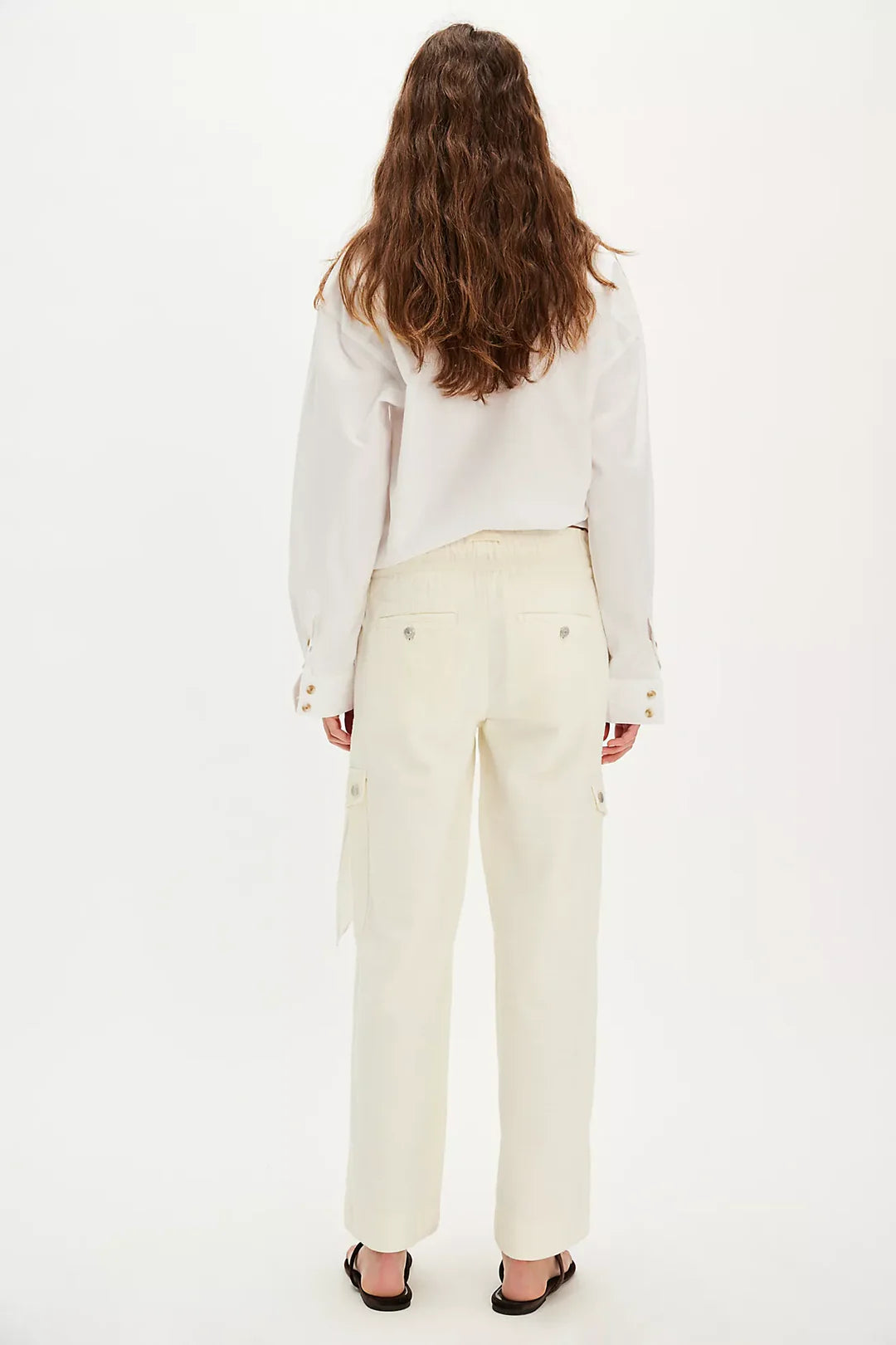 Free People We The Free Park Ave Pants/Ivory