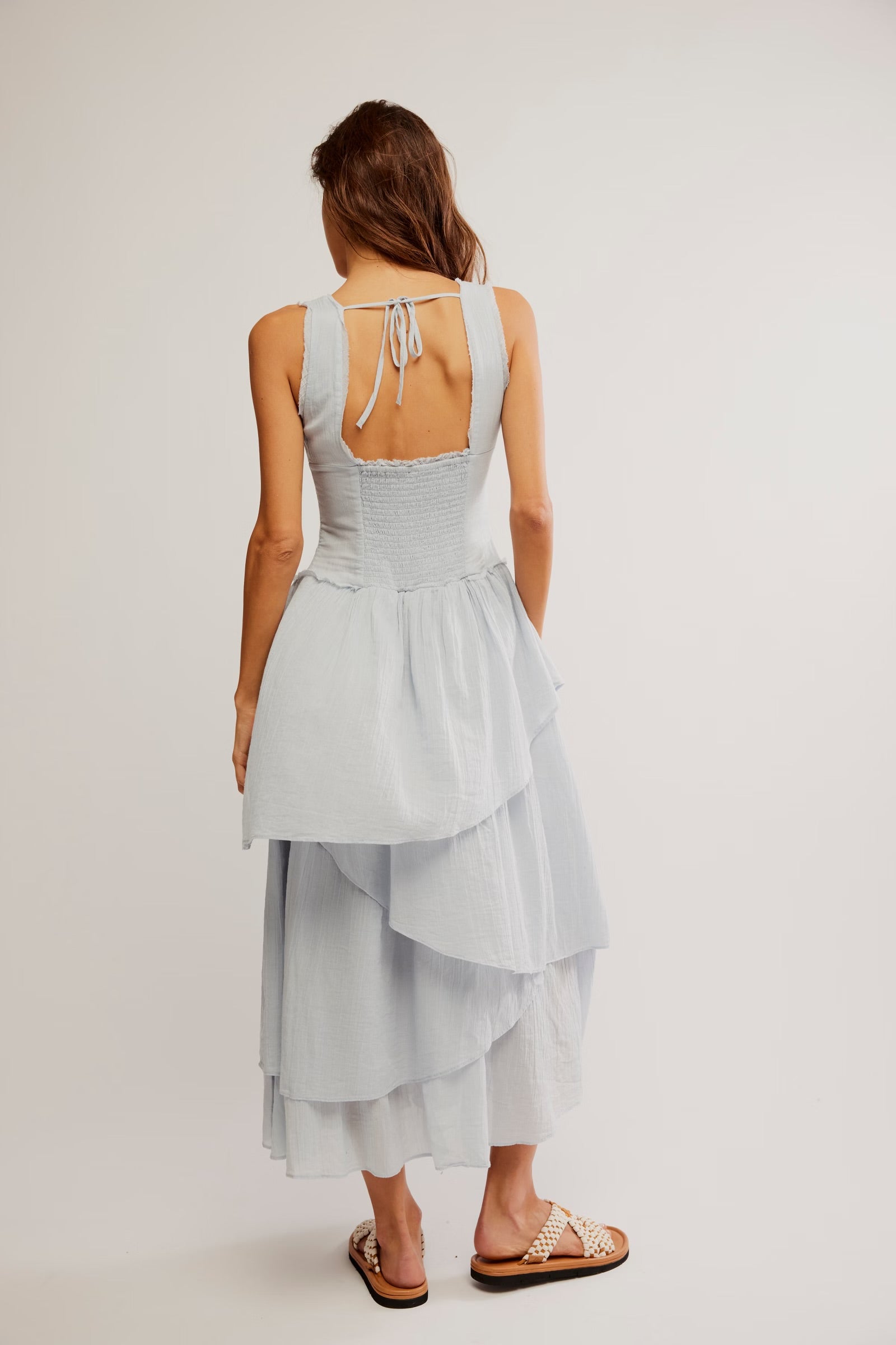 Free People In My Dreams Midi/Pearl Blue