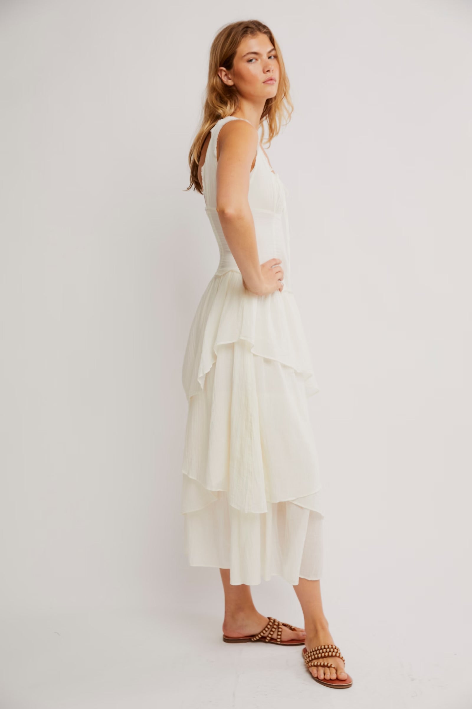 Free People In My Dreams Midi/Ivory