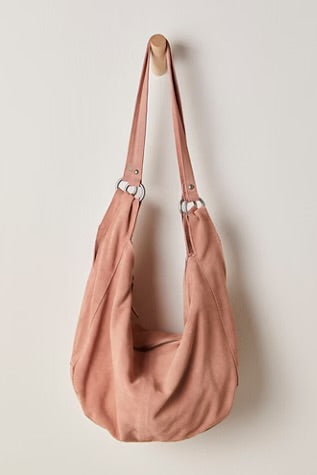 Free People Roma Suede Tote Bag/ Candies