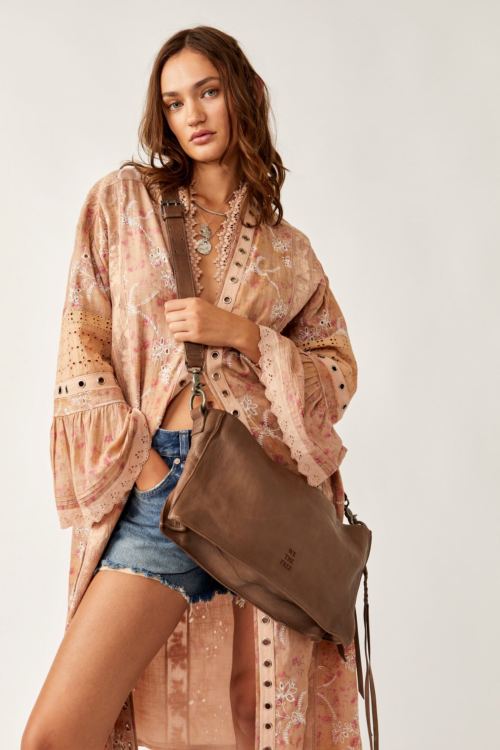 Free People We The Free Dixon Crossbody/Desert Taupe