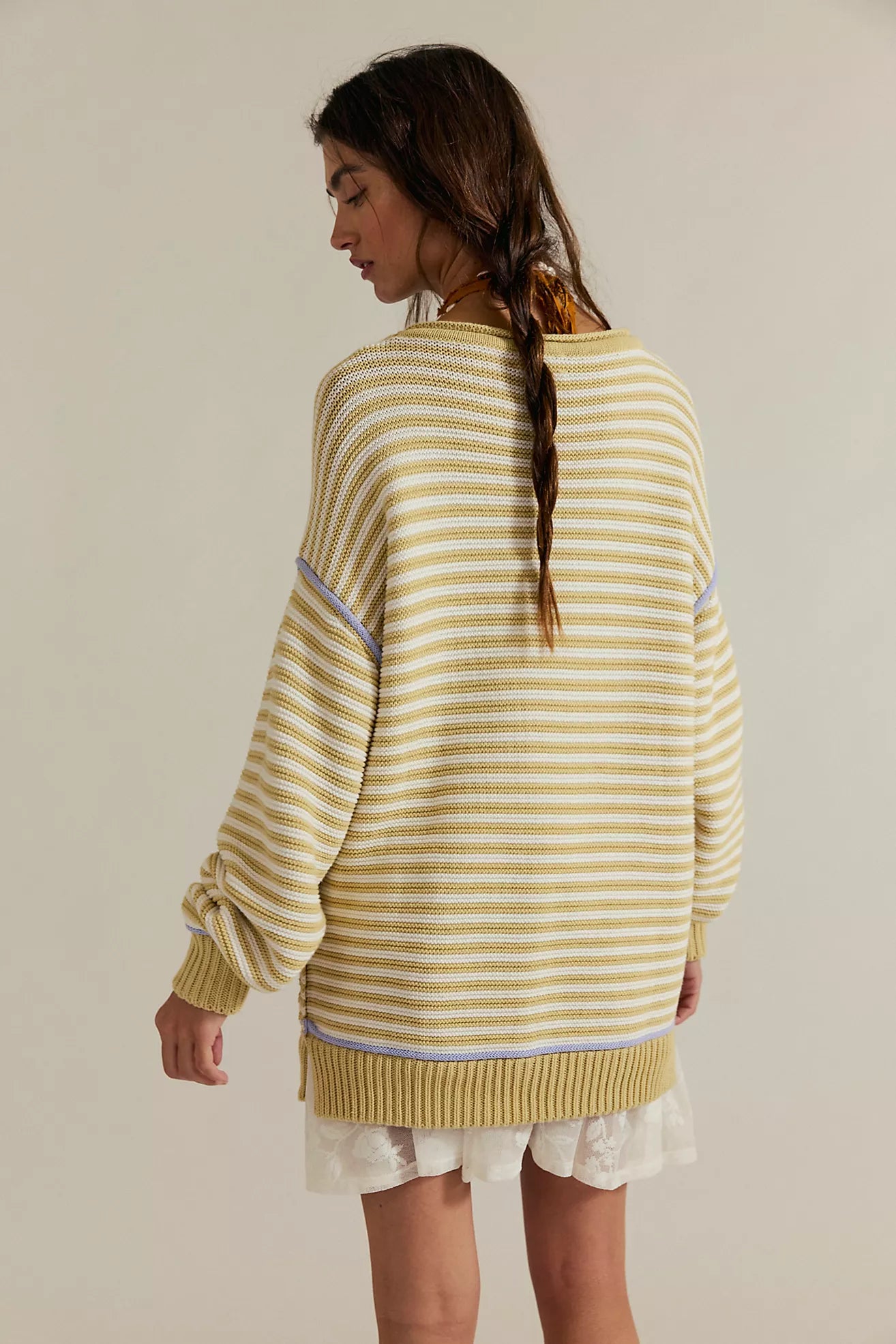 Free People We The Free Asher Pullover/Sand combo