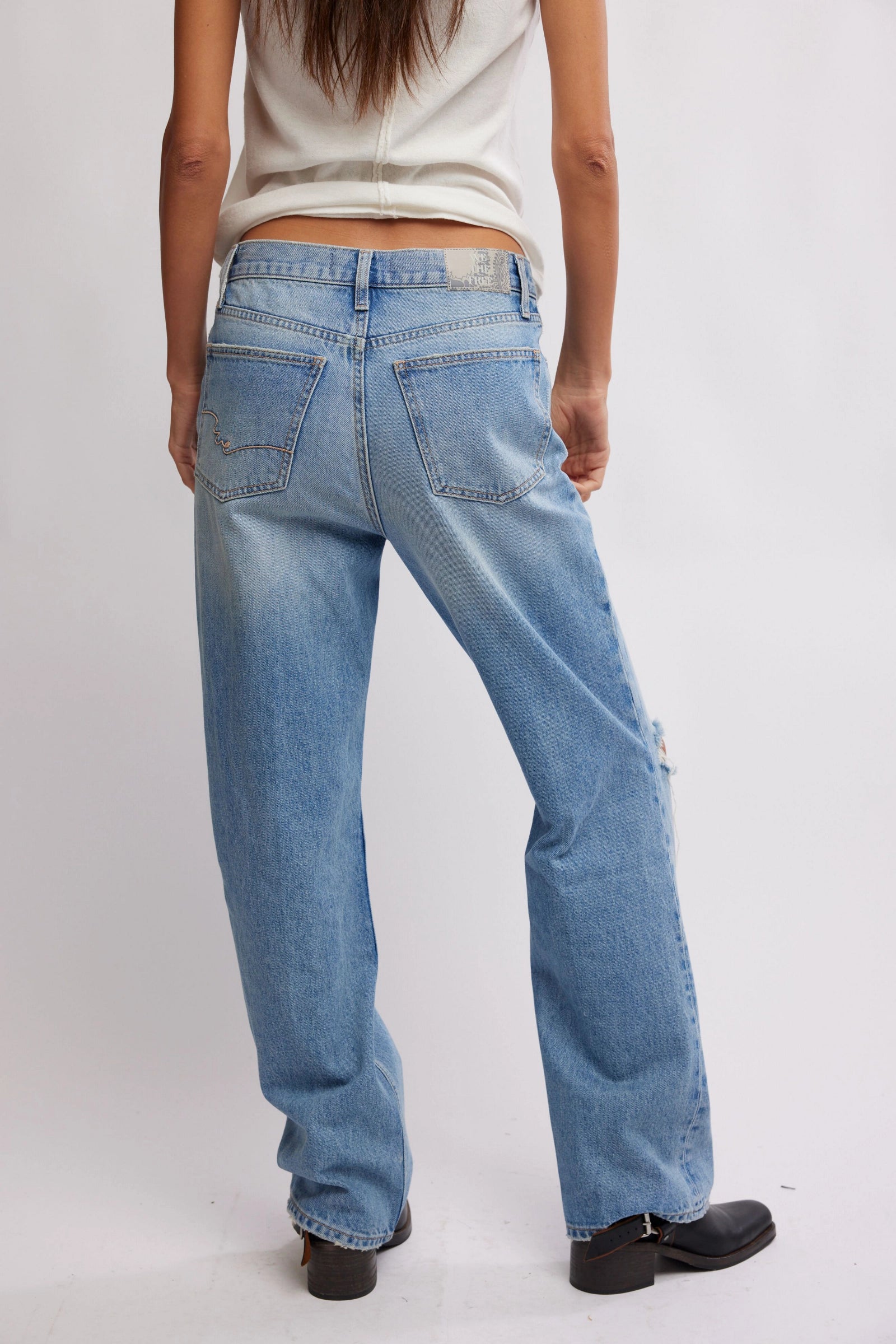 Free People We The Free Holly Bootcut Jeans/Cambridge