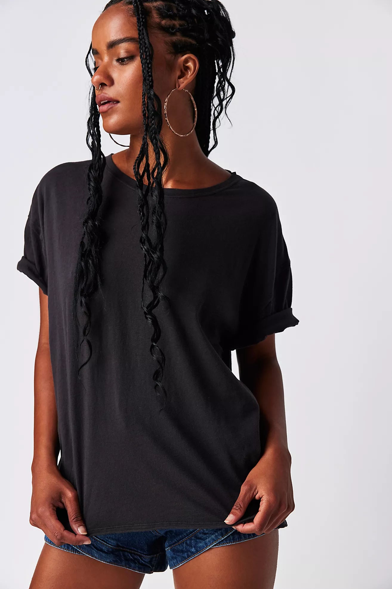 Free People We The Free Nina Tee/Black