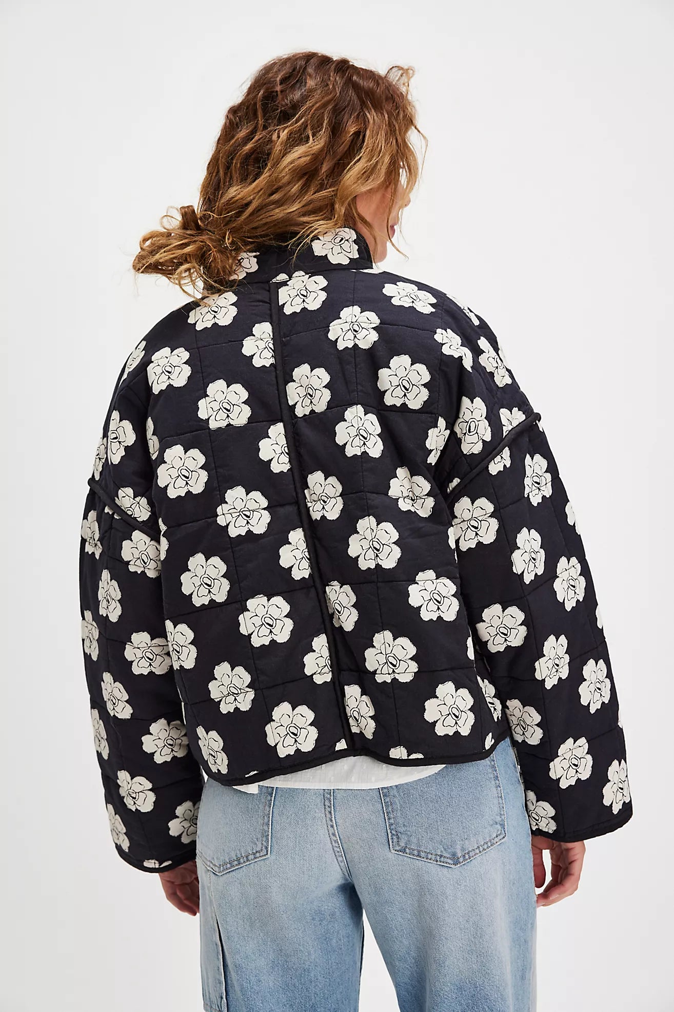 Free People Chloe Jacket/Night Blooms