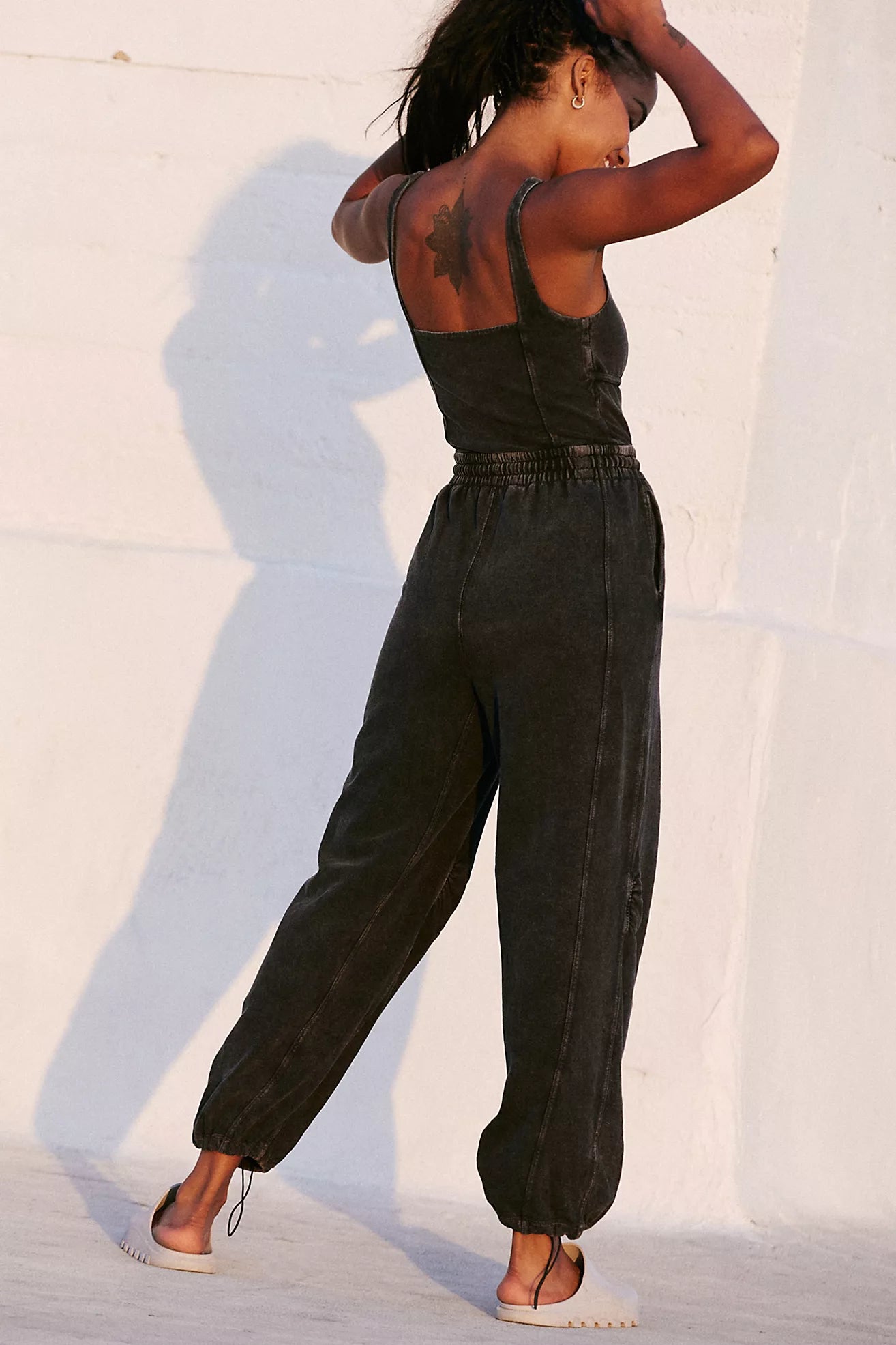 Free People Inbound Onesie/Black