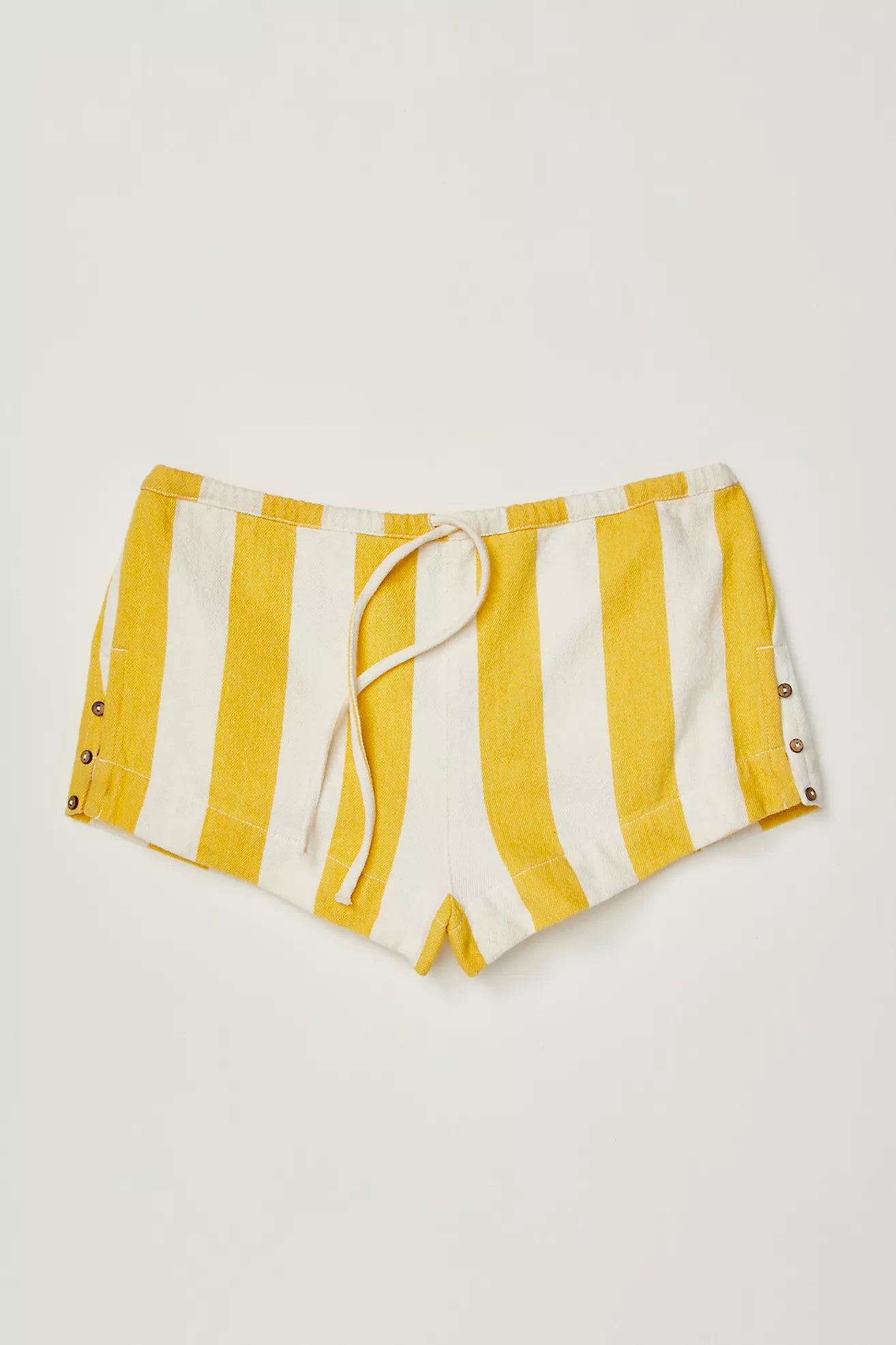 Free People Hot Hot Hot Shorts/Yellow Combo