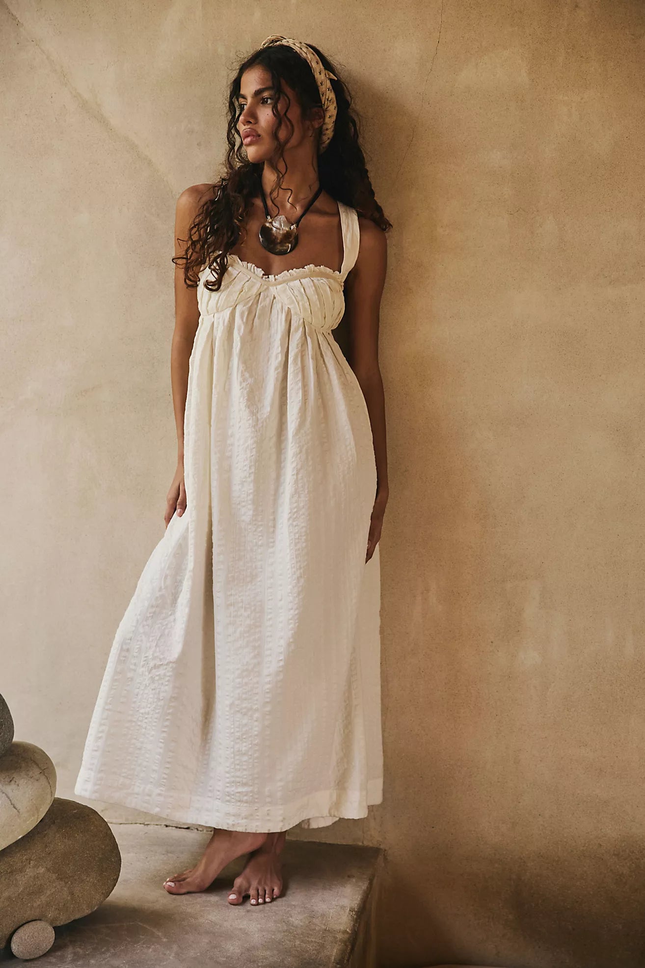 Free People Poppy Midi/Coconut Milk