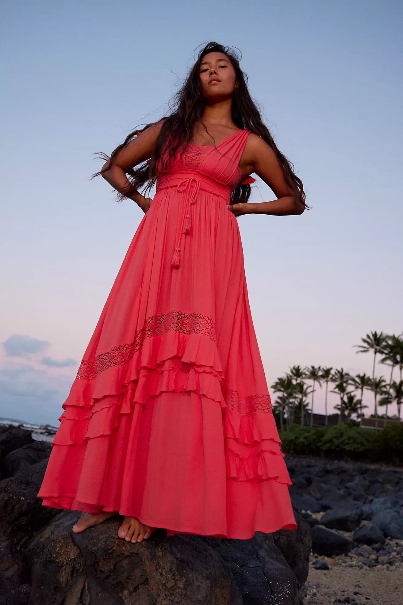 Free People Santa Maria Maxi Dress/Watermelon Wedge Free People Santa Maria Maxi Dress/Watermelon Wedge