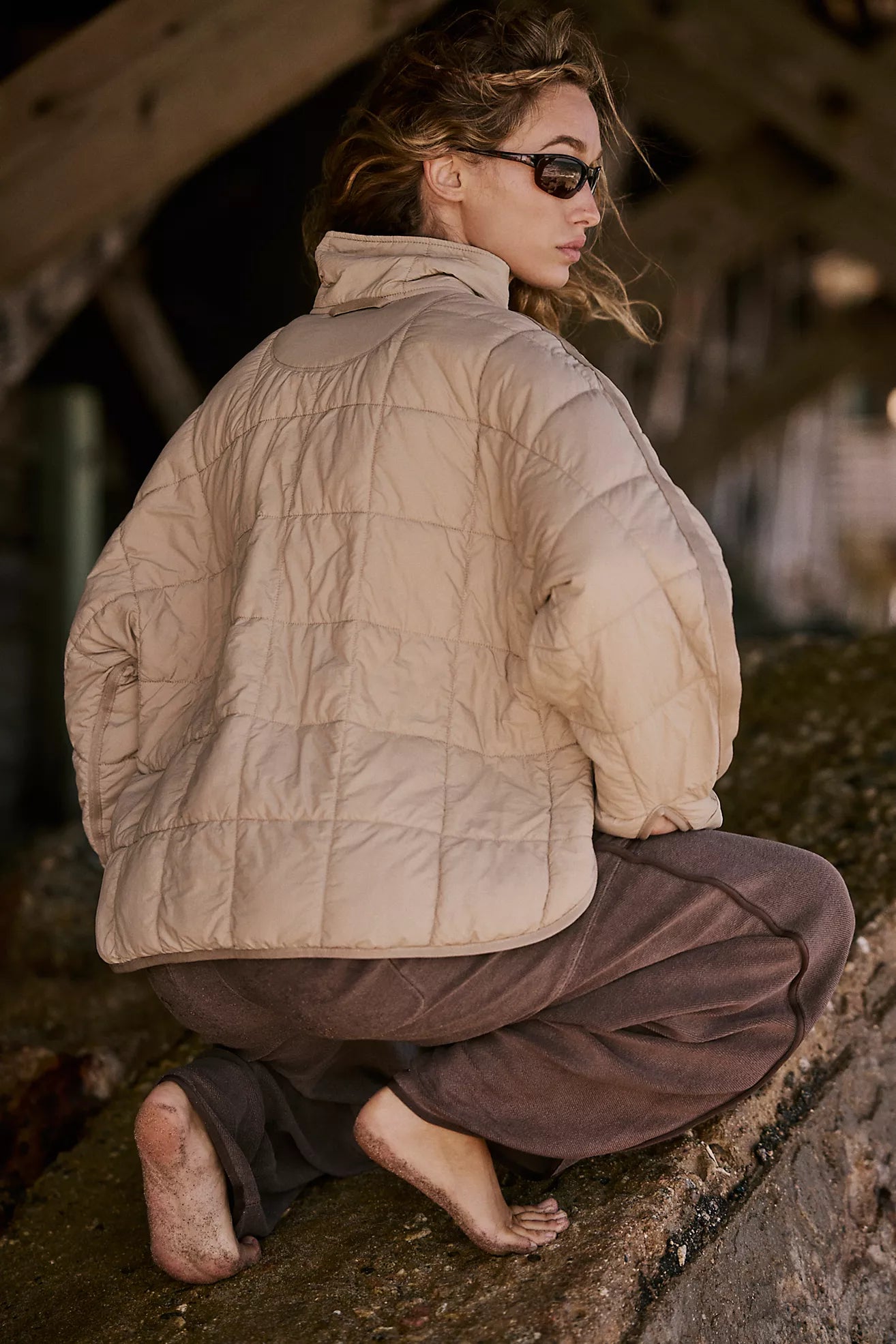Free People Pippa Packable Puffer Jacket/Doe