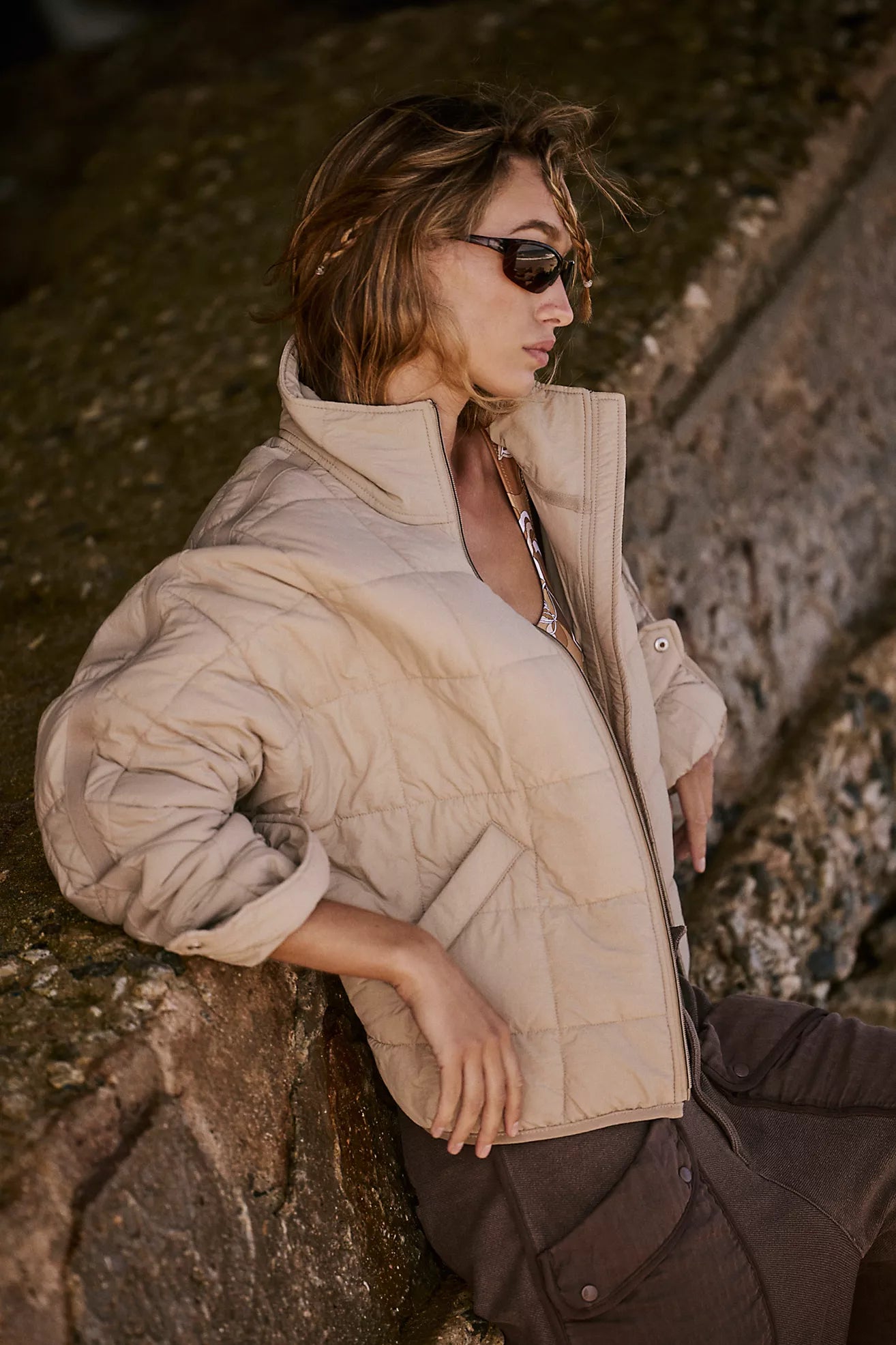 Free People Pippa Packable Puffer Jacket/Doe