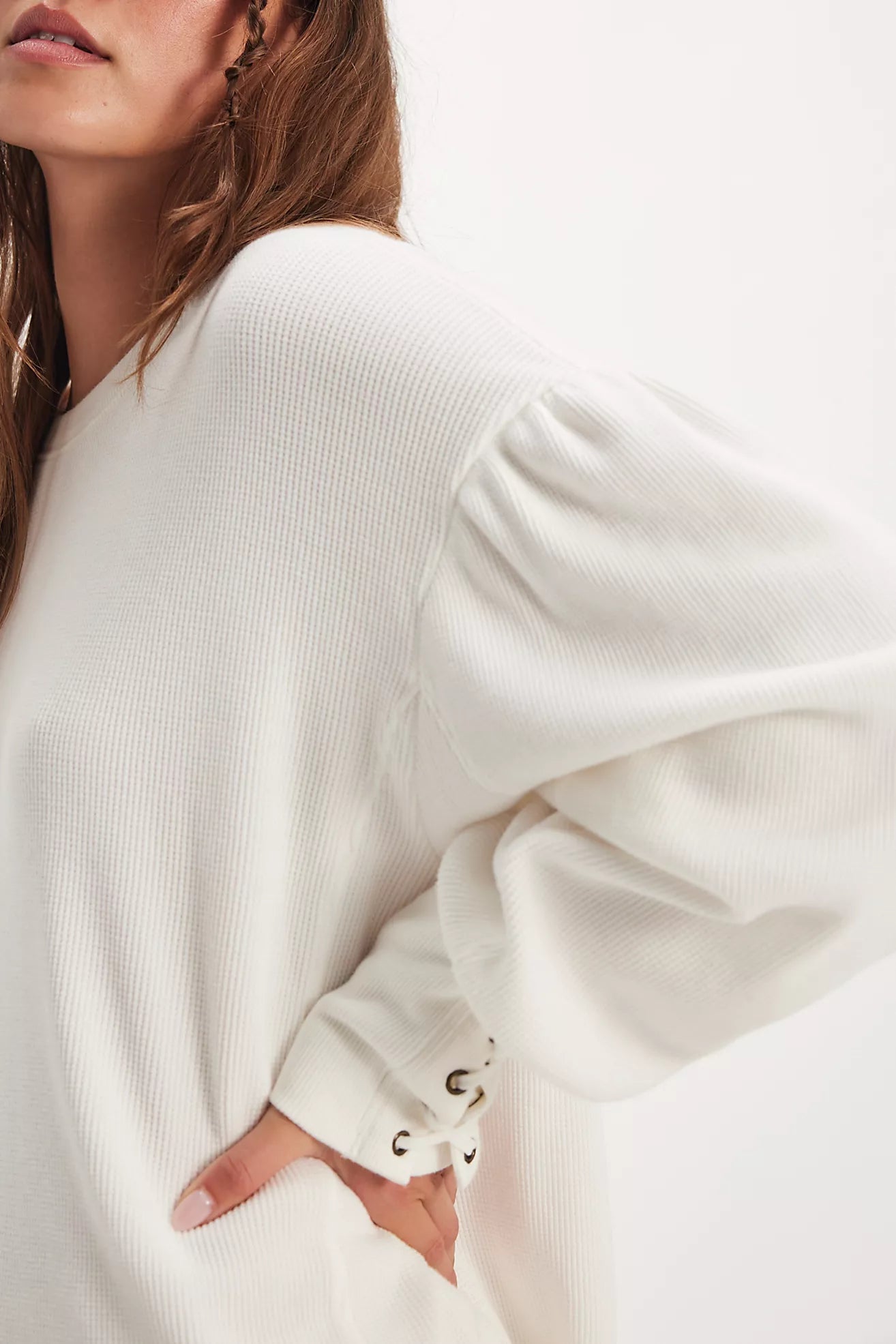 Free People Lapis Cuff/Clean Ivory