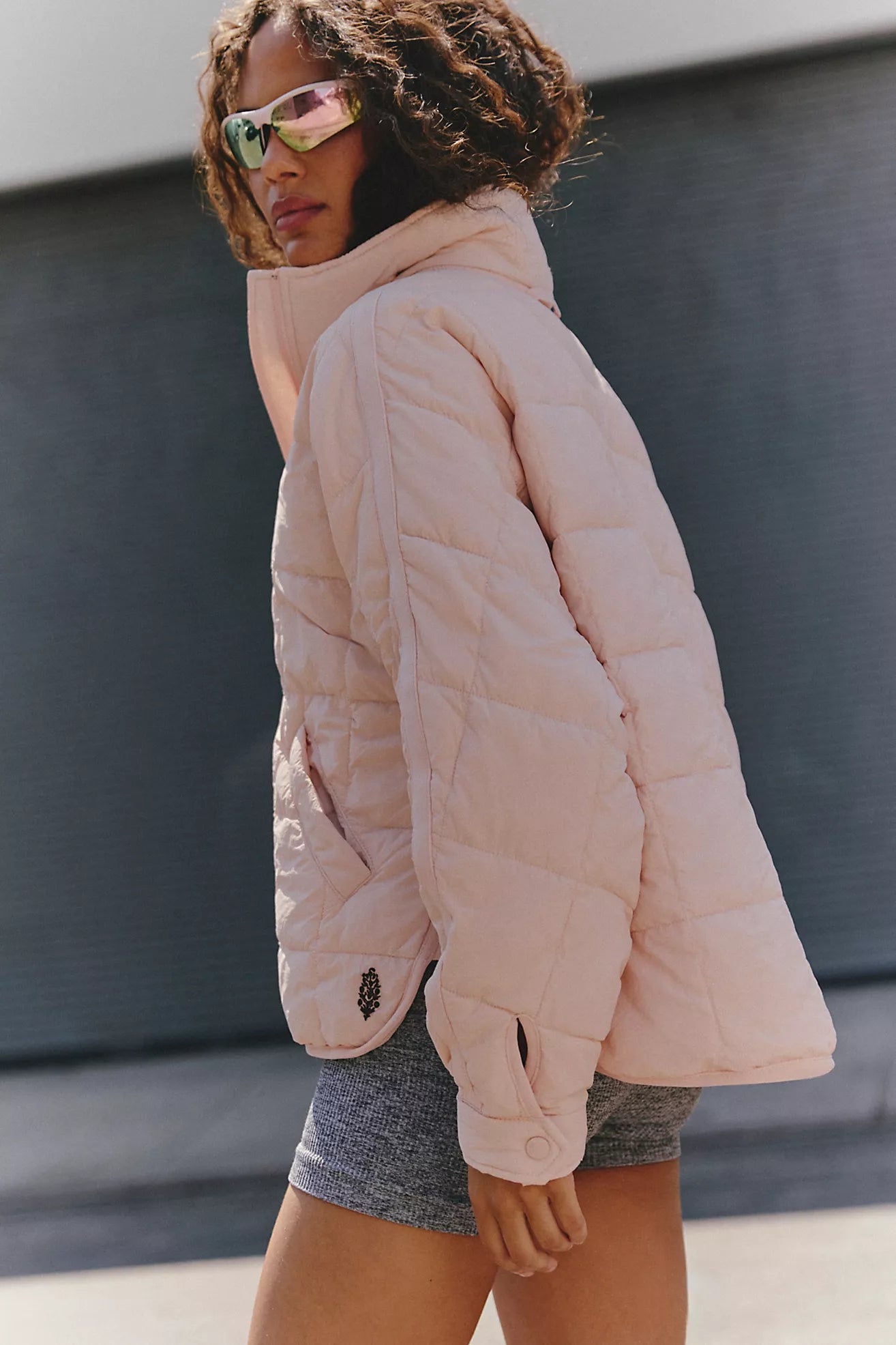 Free People Pippa Packable Puffer Jacket/Ballet Slipper