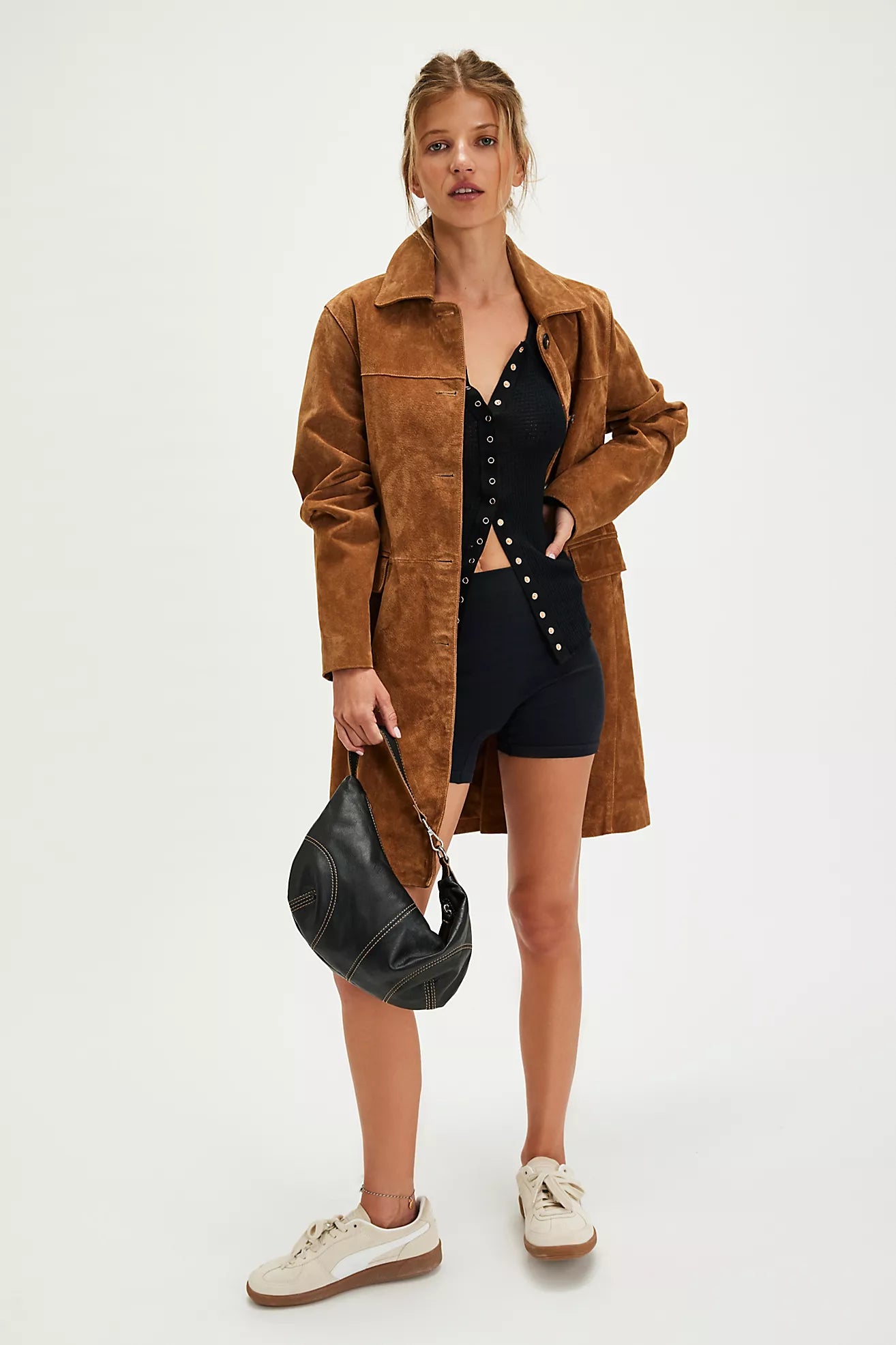 Free People Going Places Cardi/Black