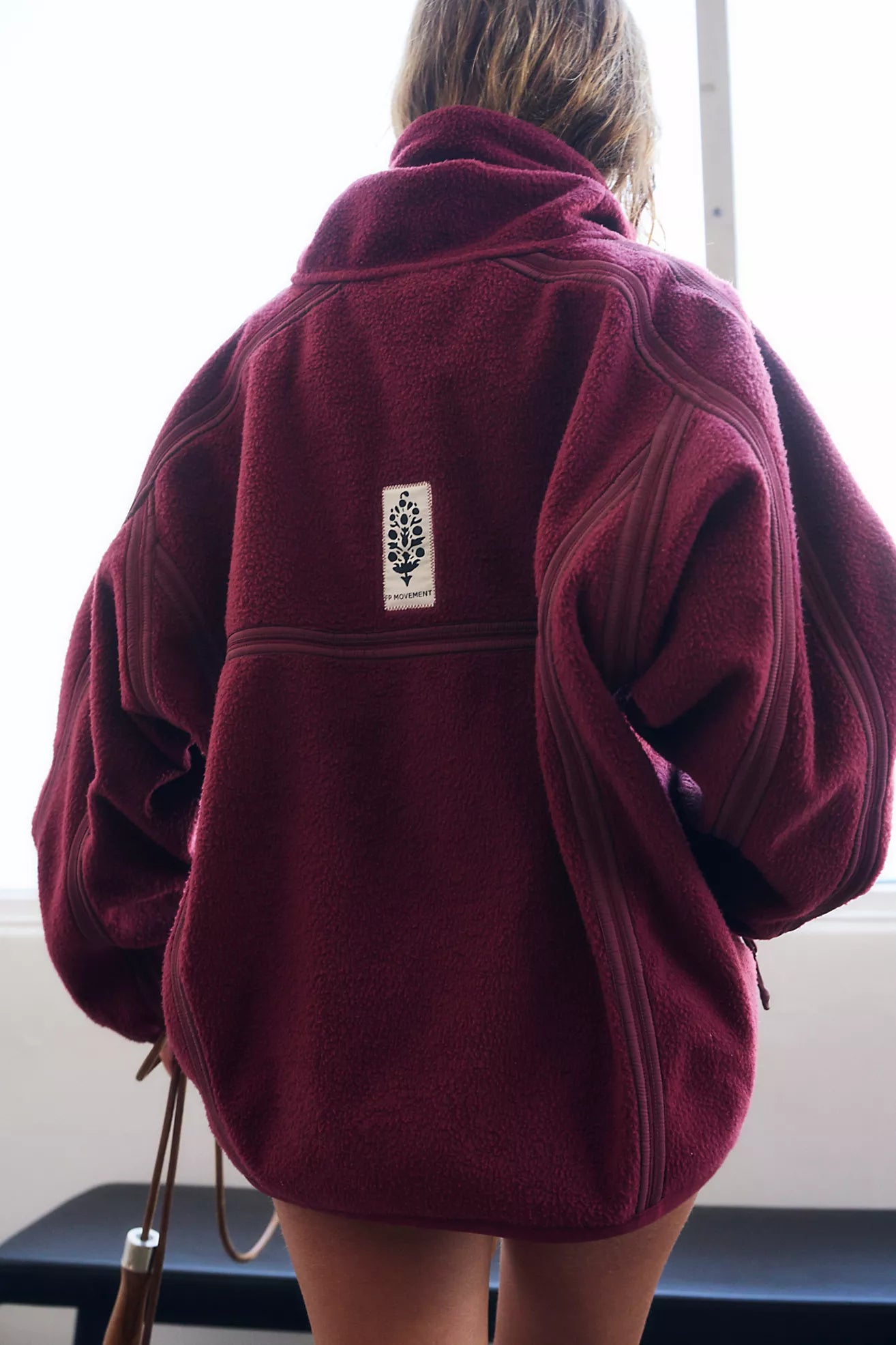 Free People Limitless Fleece/ Mahogany