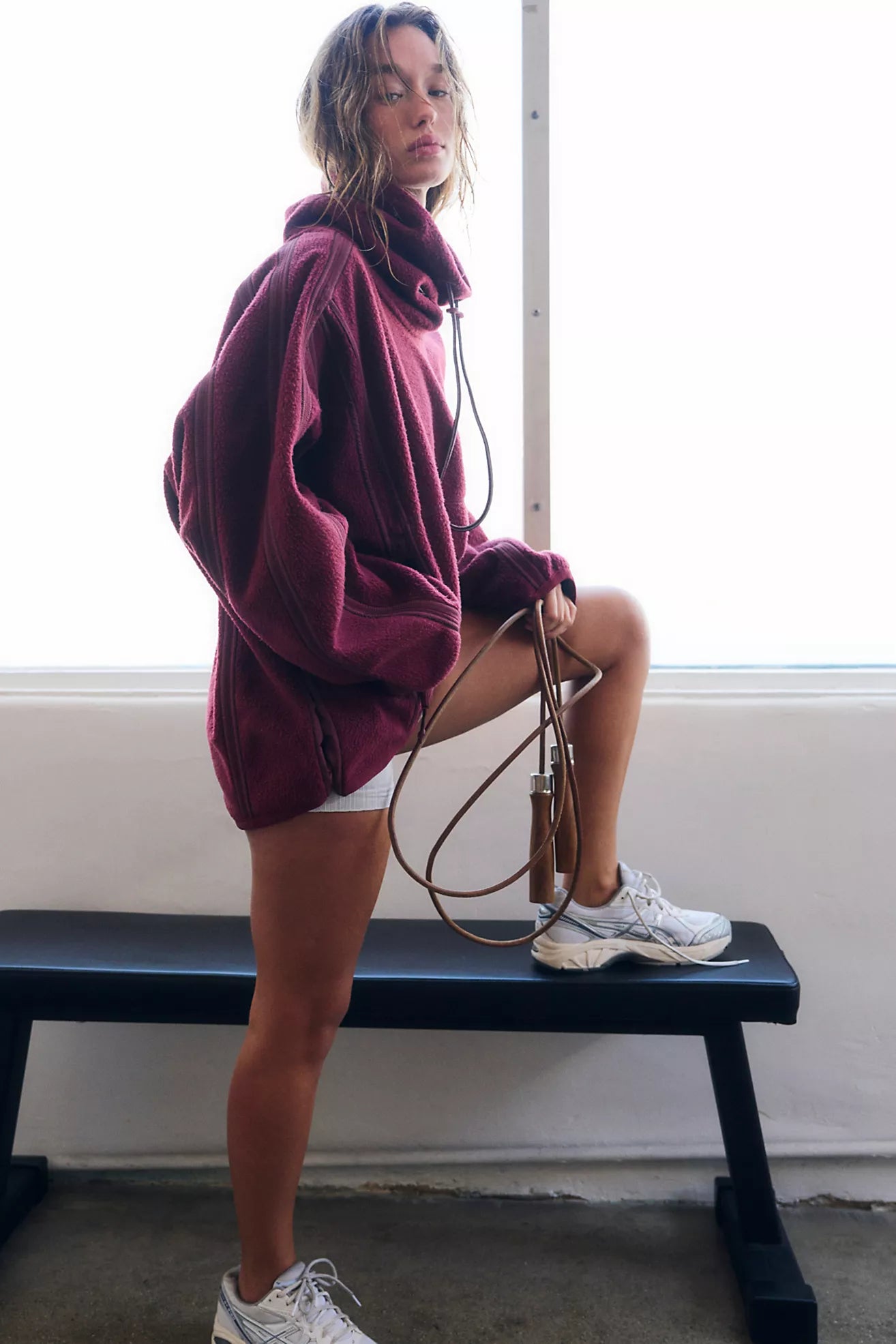 Free People Limitless Fleece/ Mahogany