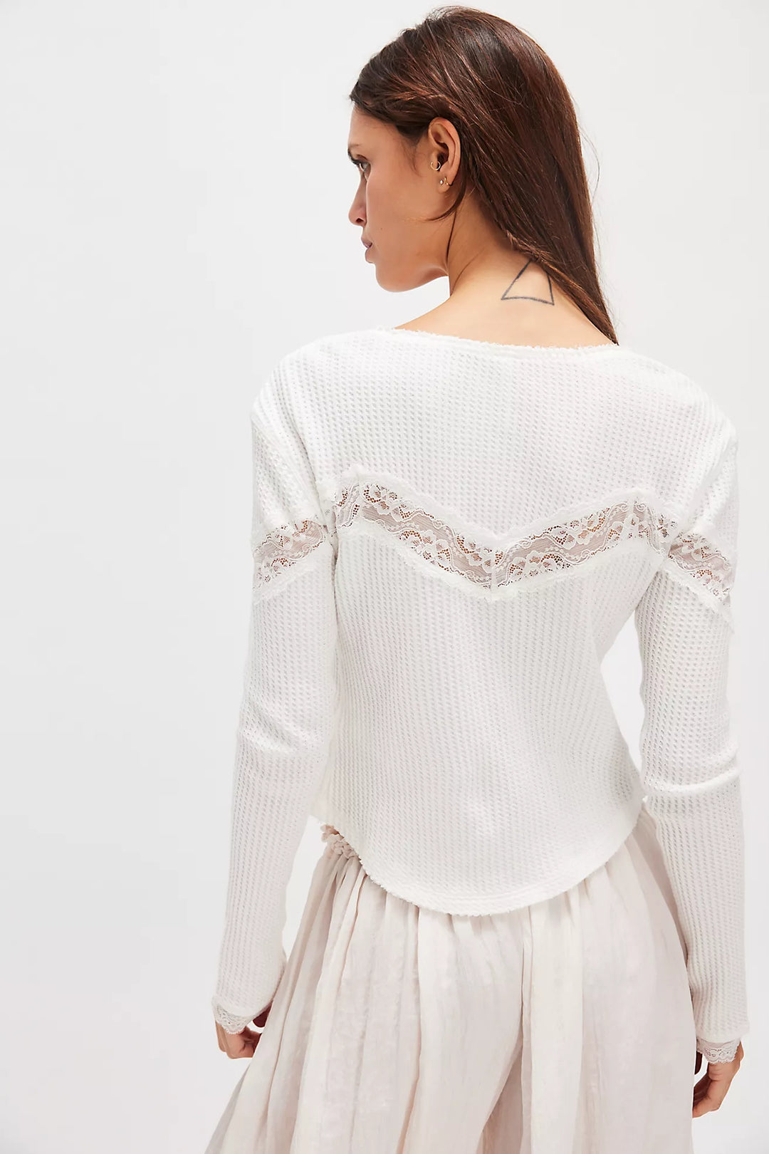 Free People Let's Party Cardi/Clean Ivory